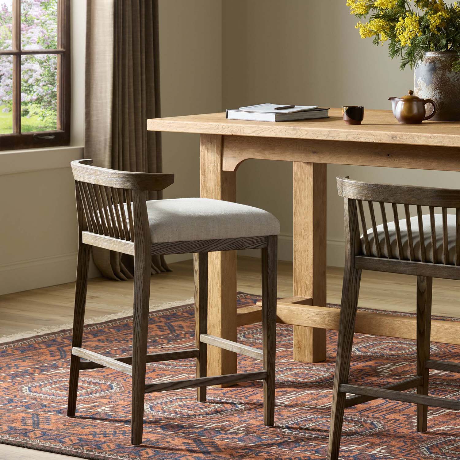 Four Hands Tullio Counter Stool Set of 2