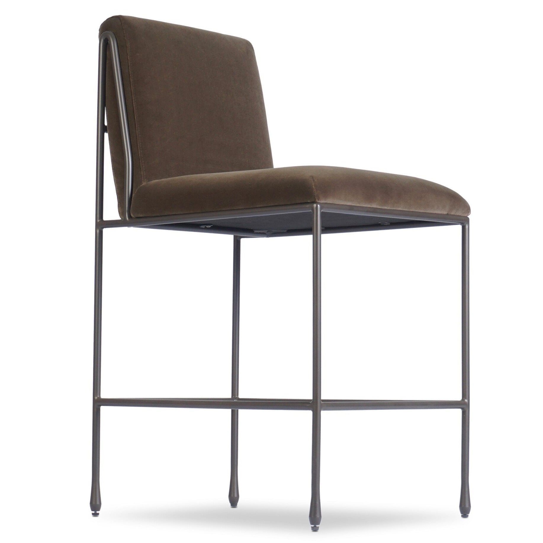 Four Hands Decker Surrey Mink Counter Stool craftsmanship detail
