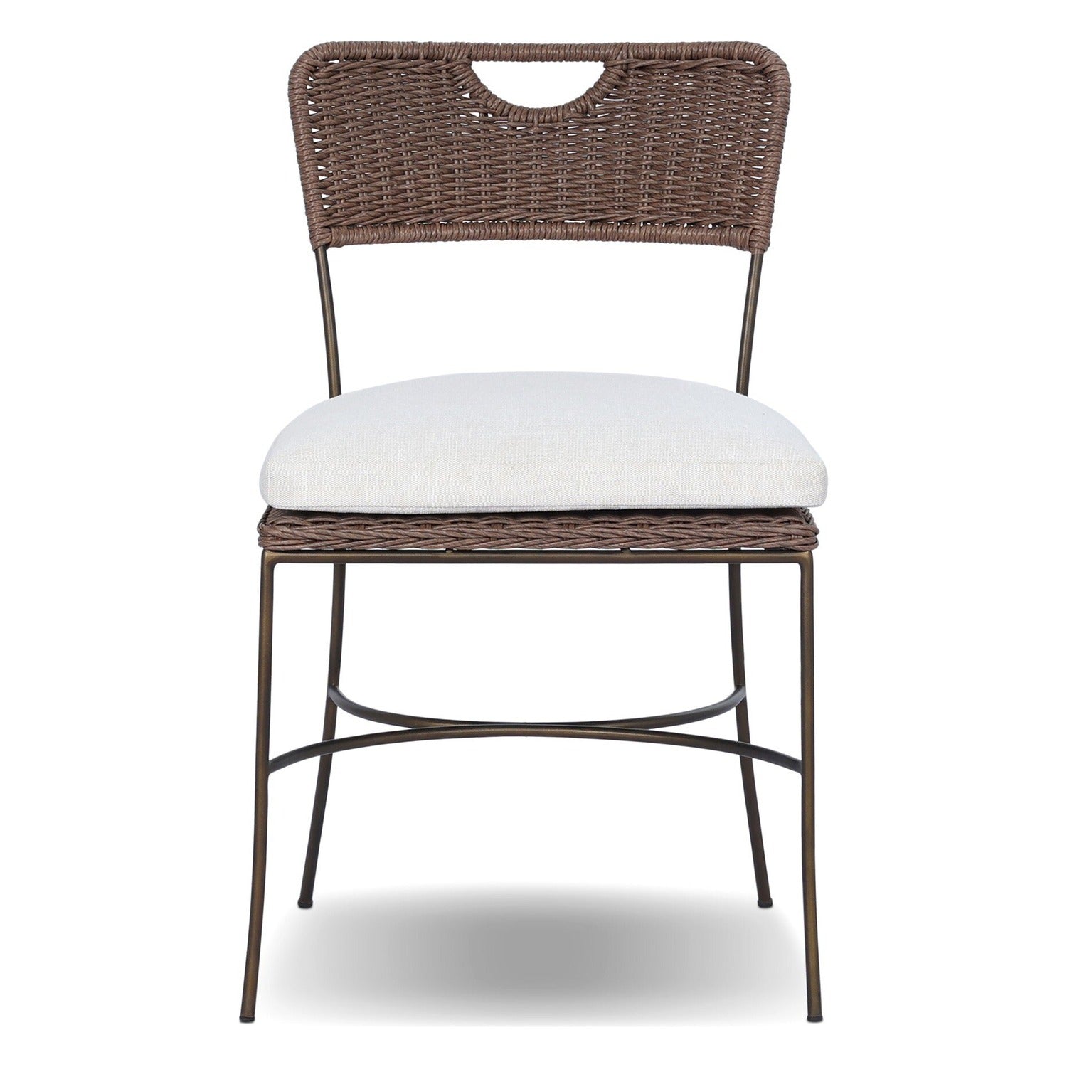 Four Hands Honor Vergo Cream Outdoor Dining Chair Set of 2