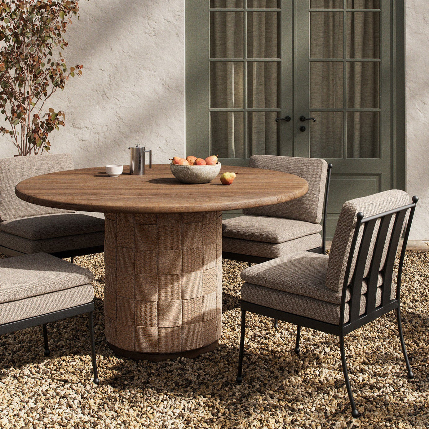 Four Hands Brandt Outdoor Round Dining Table