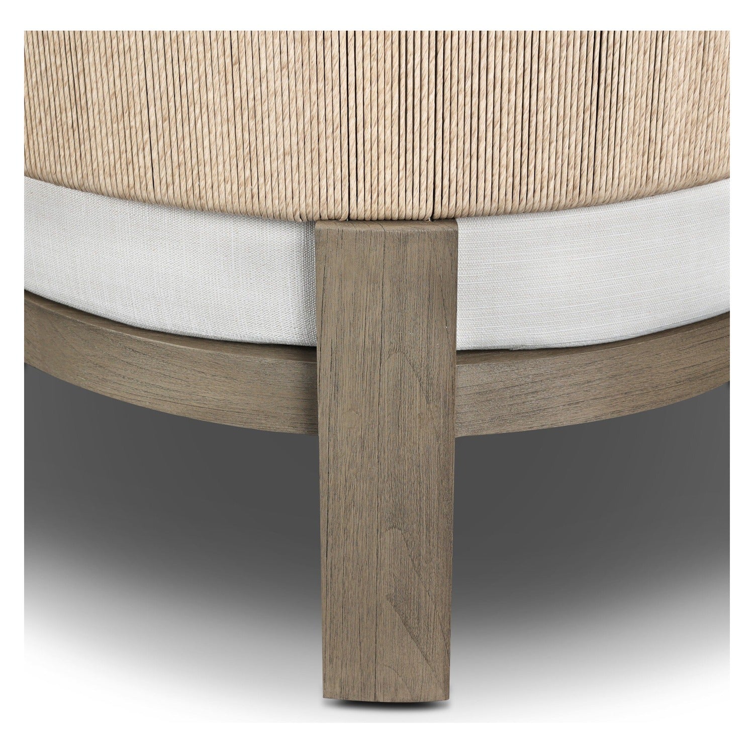 Four Hands Delancy Vergo Cream 96in Outdoor Sofa