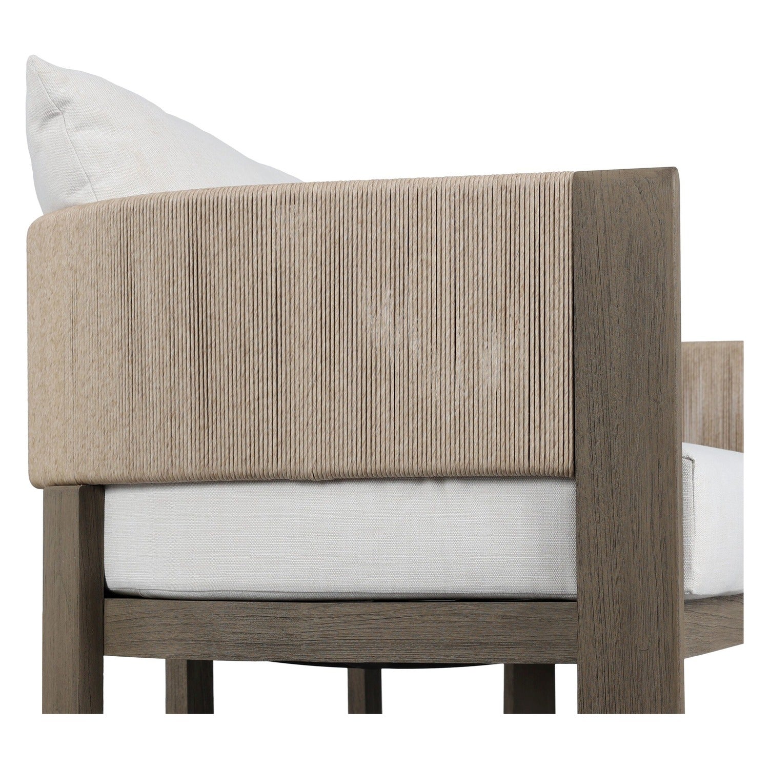 Four Hands Delancy Vergo Cream 96in Outdoor Sofa
