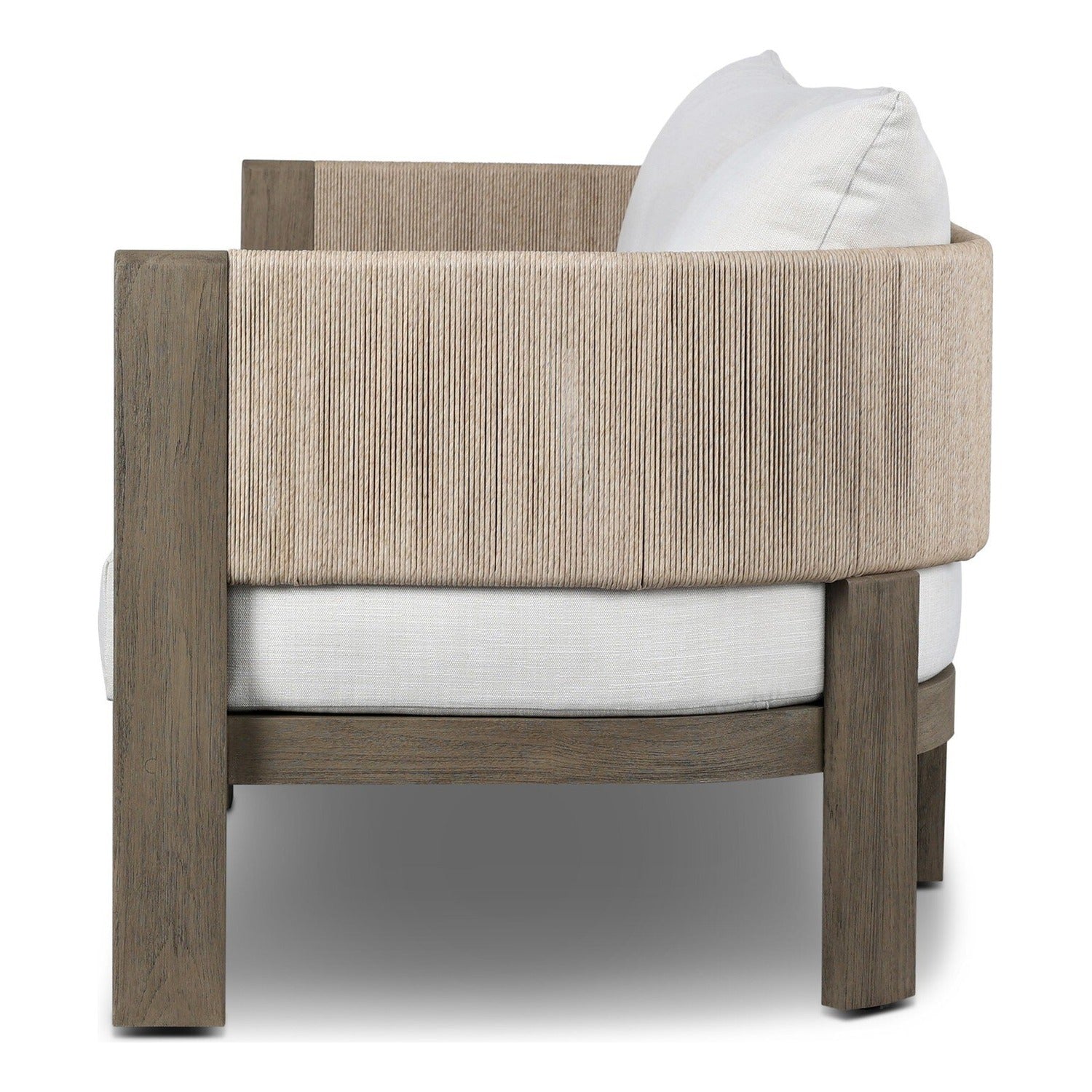 Four Hands Delancy Vergo Cream 96in Outdoor Sofa