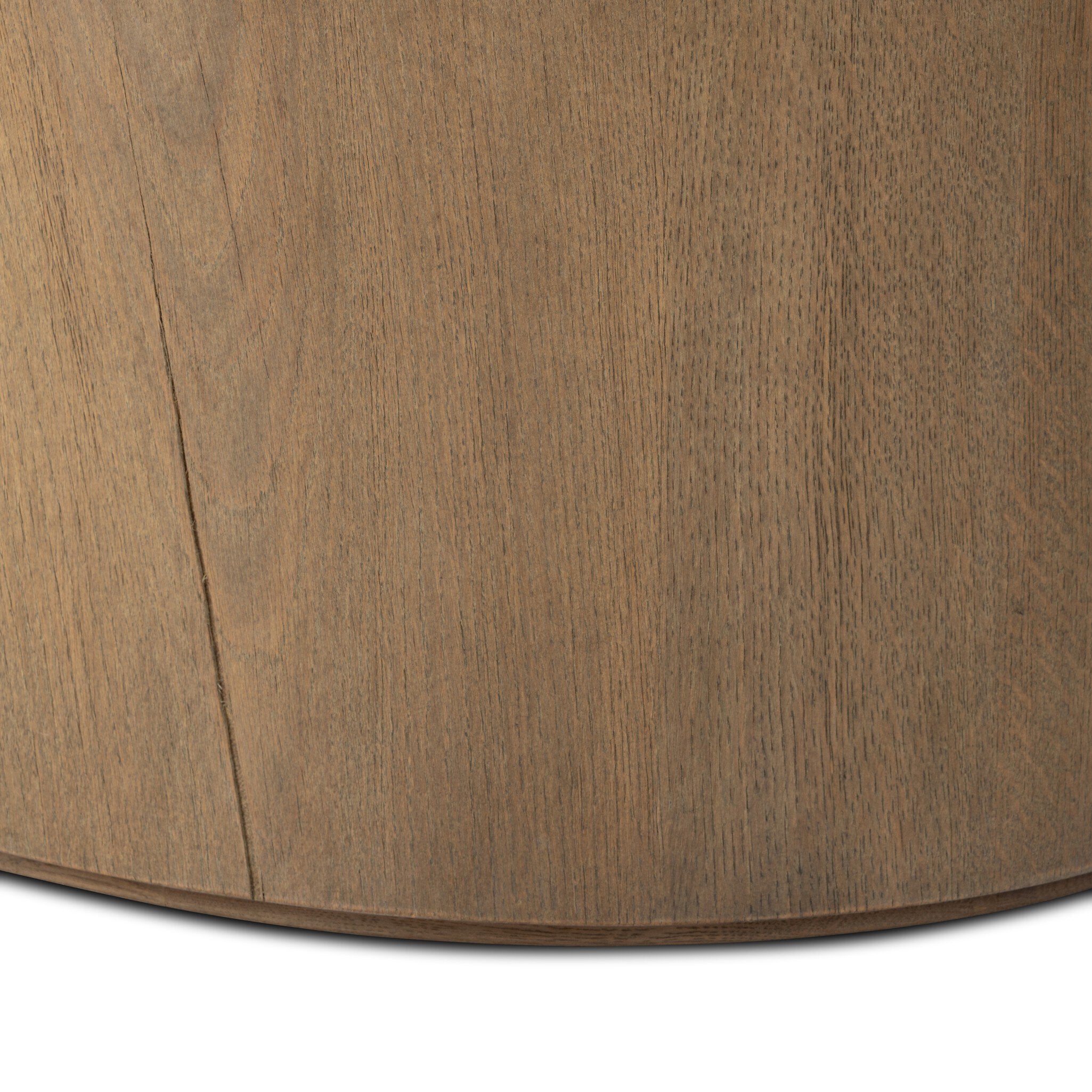 Four Hands Ingrid Warm Grey Marble Coffee Table — texture detail