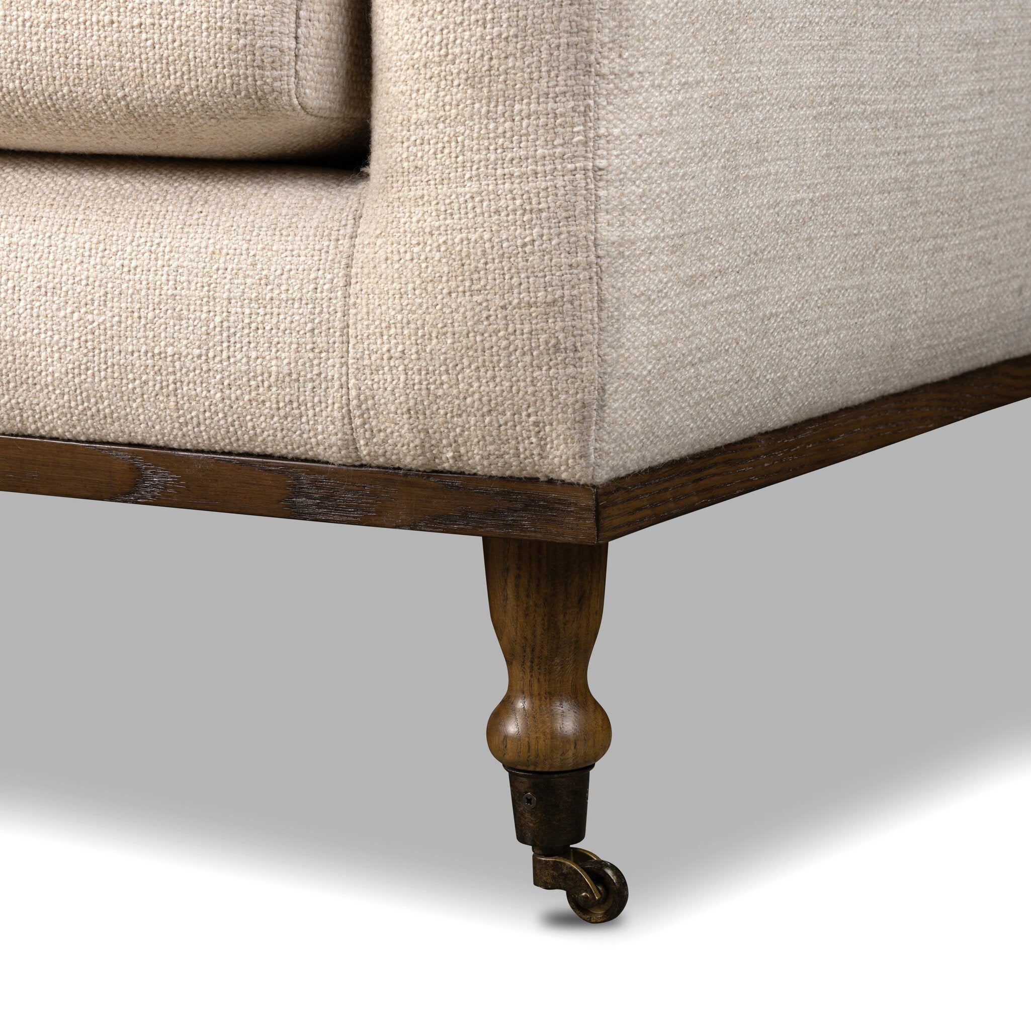 Four Hands Harlin Thames Cream Sofa