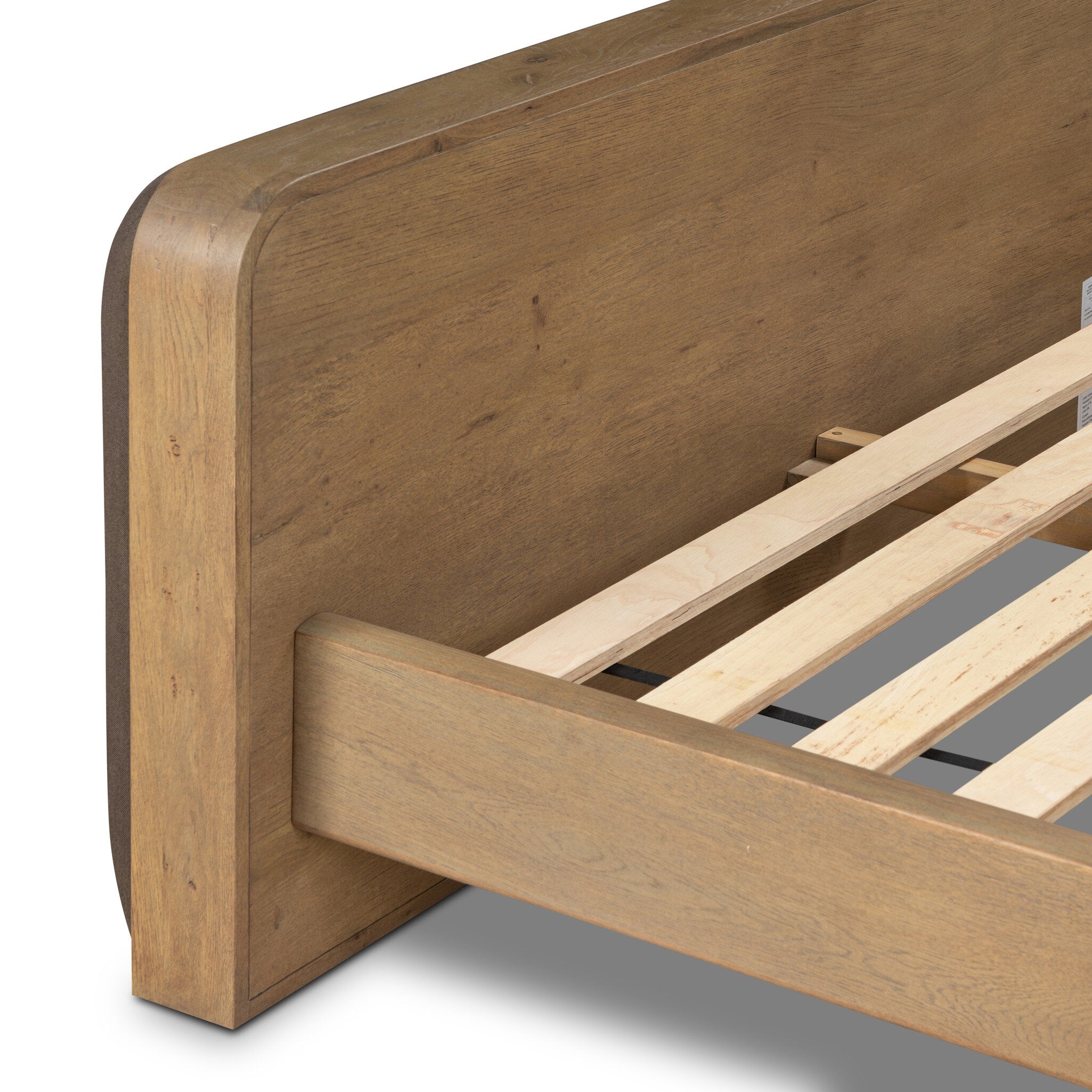 Four Hands Pierce Savoy Coffee Bed — texture detail