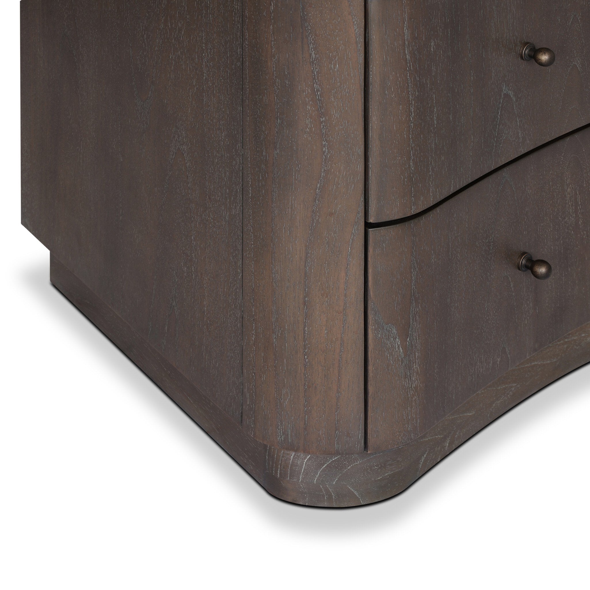 Four Hands Boa Espresso Mindi Chest — close-up detail