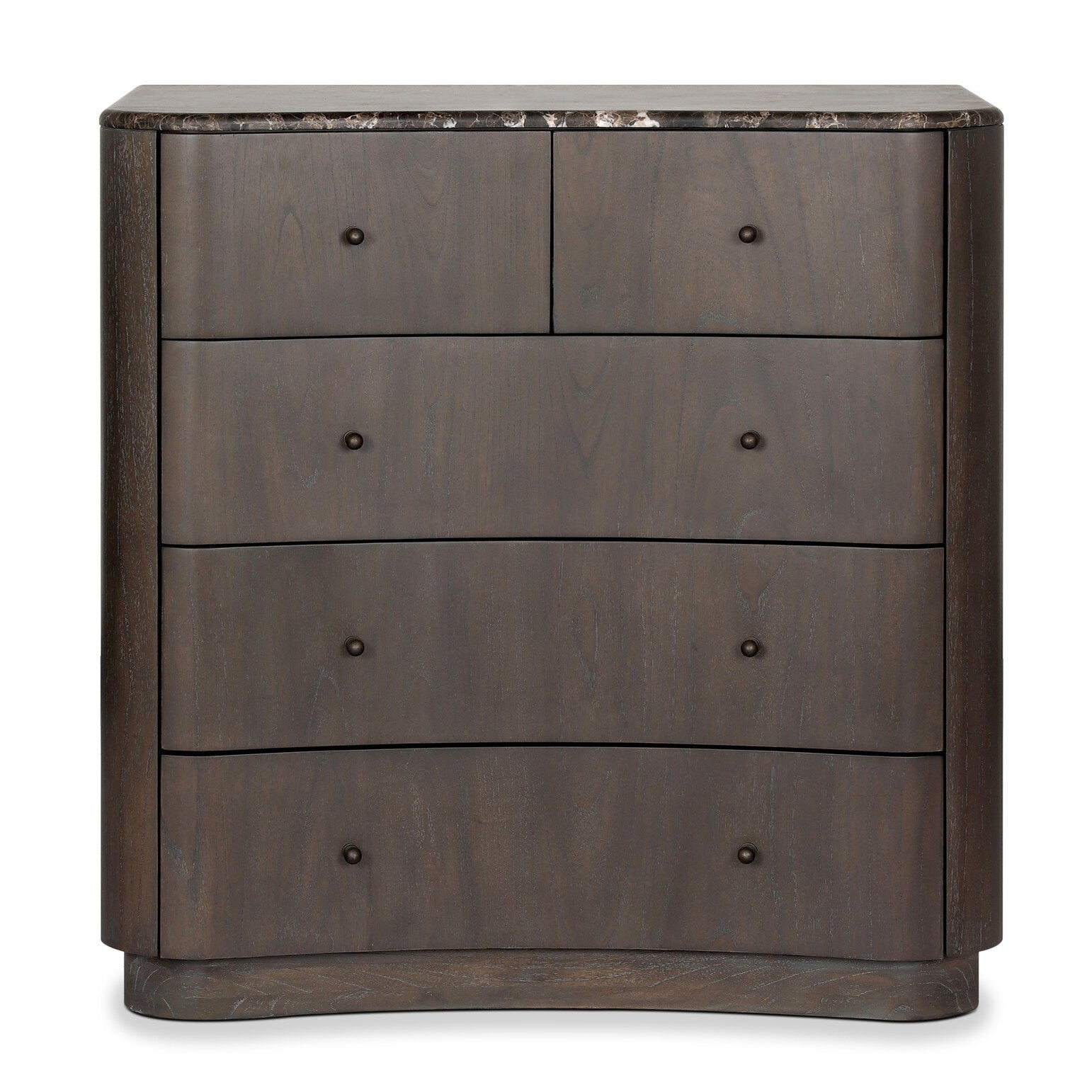 Four Hands Boa Espresso Mindi Chest — front view