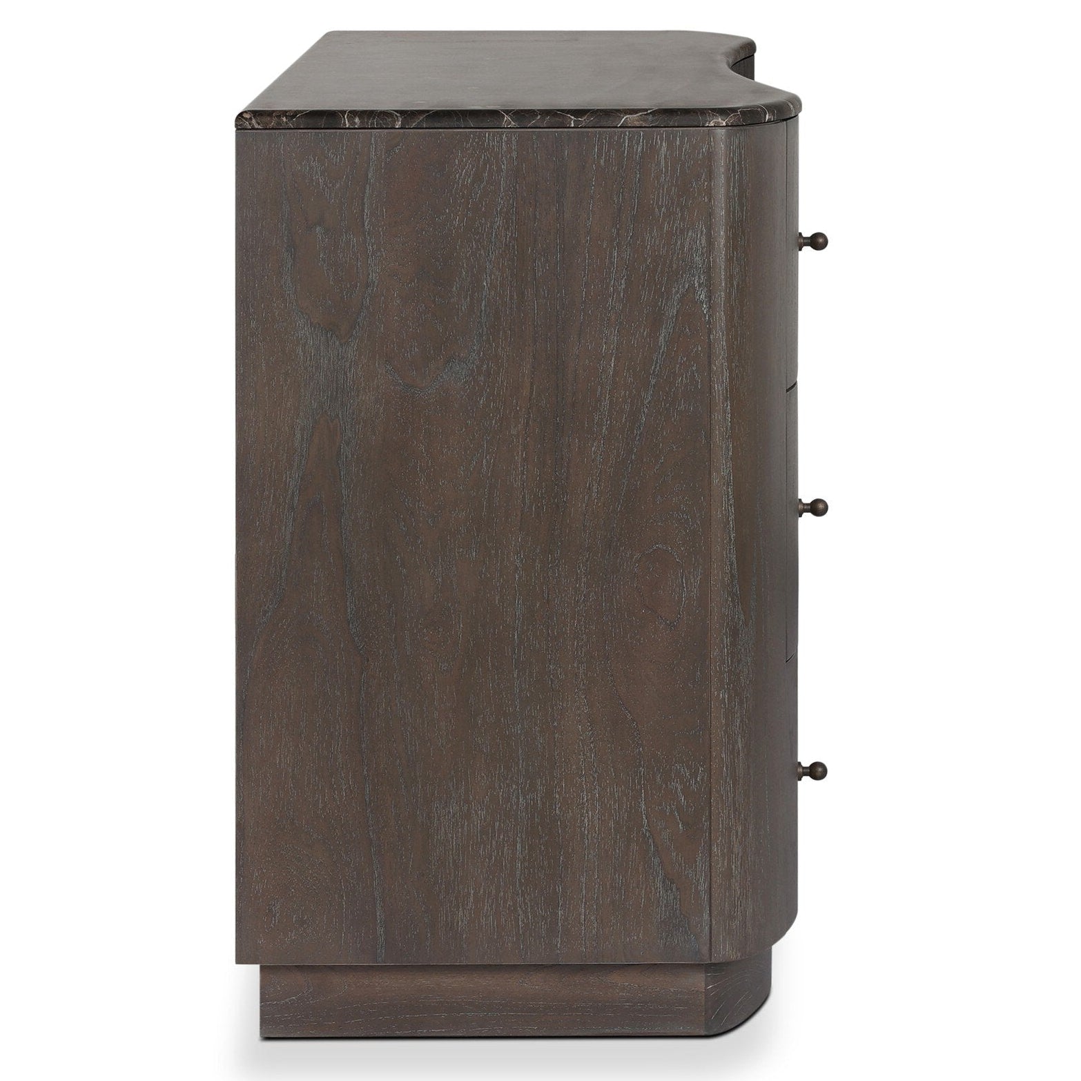 Four Hands Boa Espresso Mindi 6 Drawer Dresser — side view