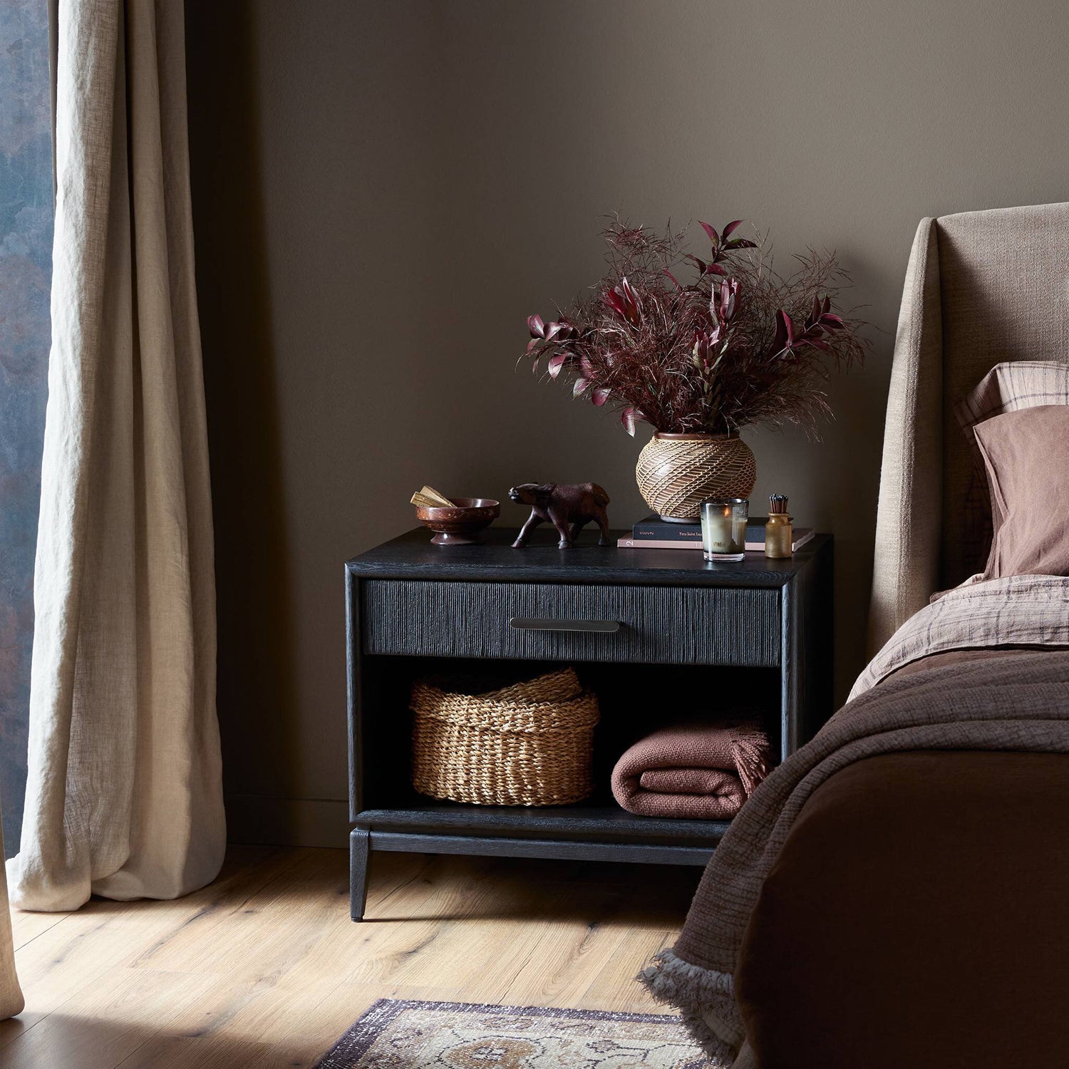 Four Hands Rosenell Open Nightstand Set of 2