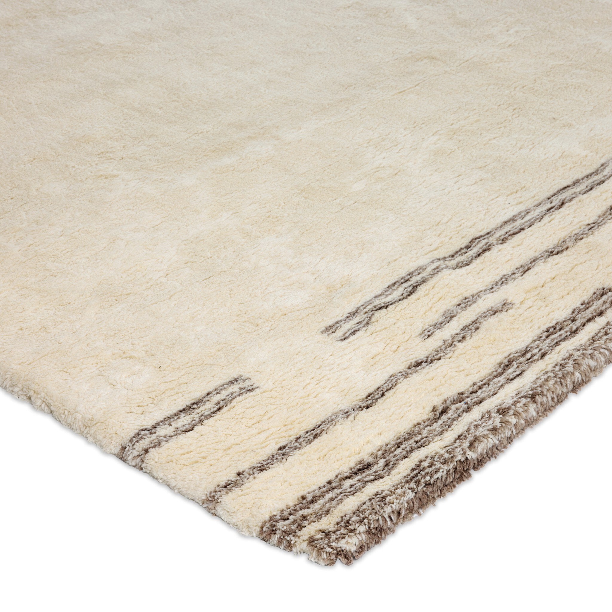 Four Hands Marbella Marbella Ivory Hand-Knotted Rug — material and finish detail