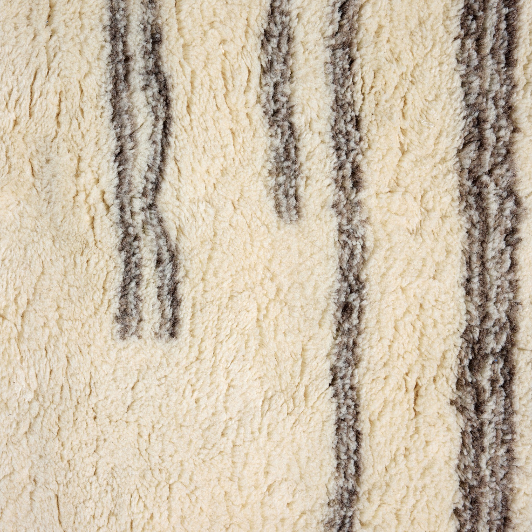 Four Hands Marbella Marbella Ivory Hand-Knotted Rug — close-up of the surface