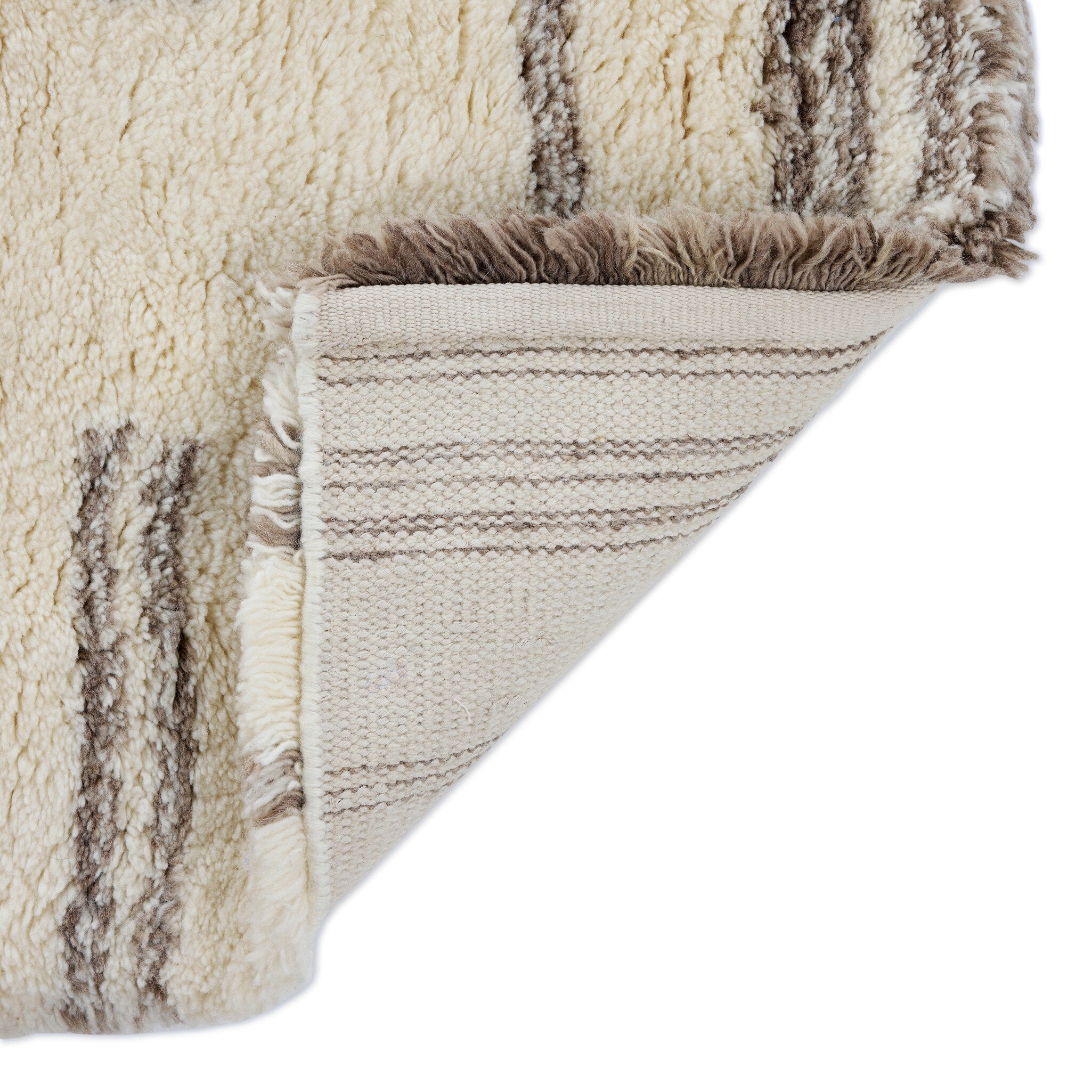 Four Hands Marbella Marbella Ivory Hand-Knotted Rug — styled view (2)