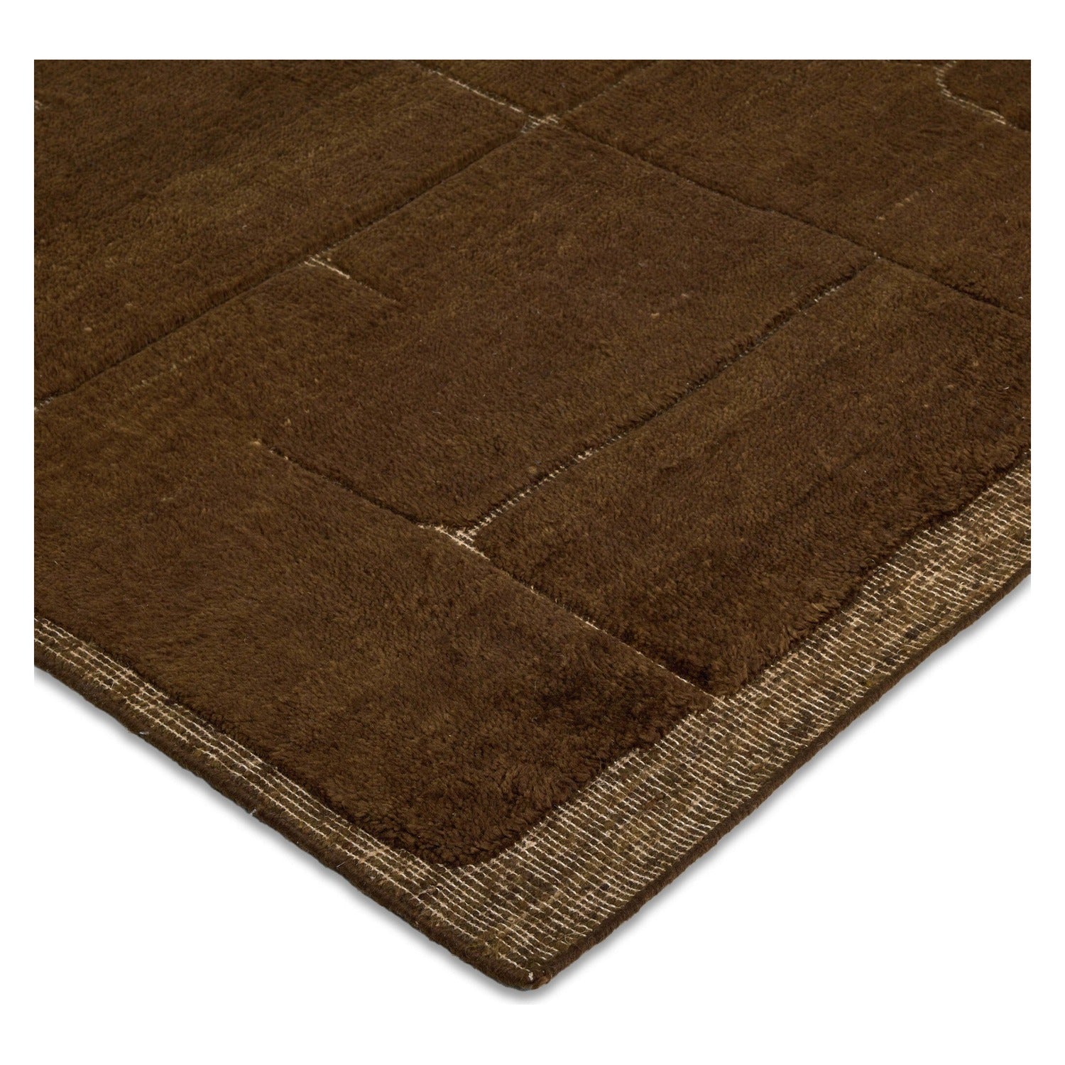 Four Hands Florian Olive Hand-Knotted Rug
