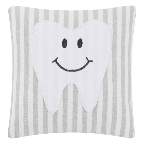 Tooth Fairy Embroidered Throw Pillow
