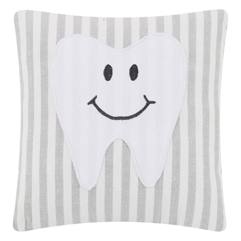 Tooth Fairy Embroidered Throw Pillow