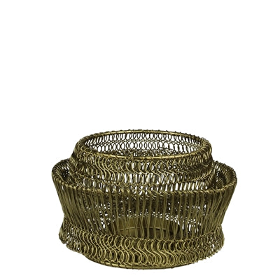 Manza Wire Tealight Holder Set of 3