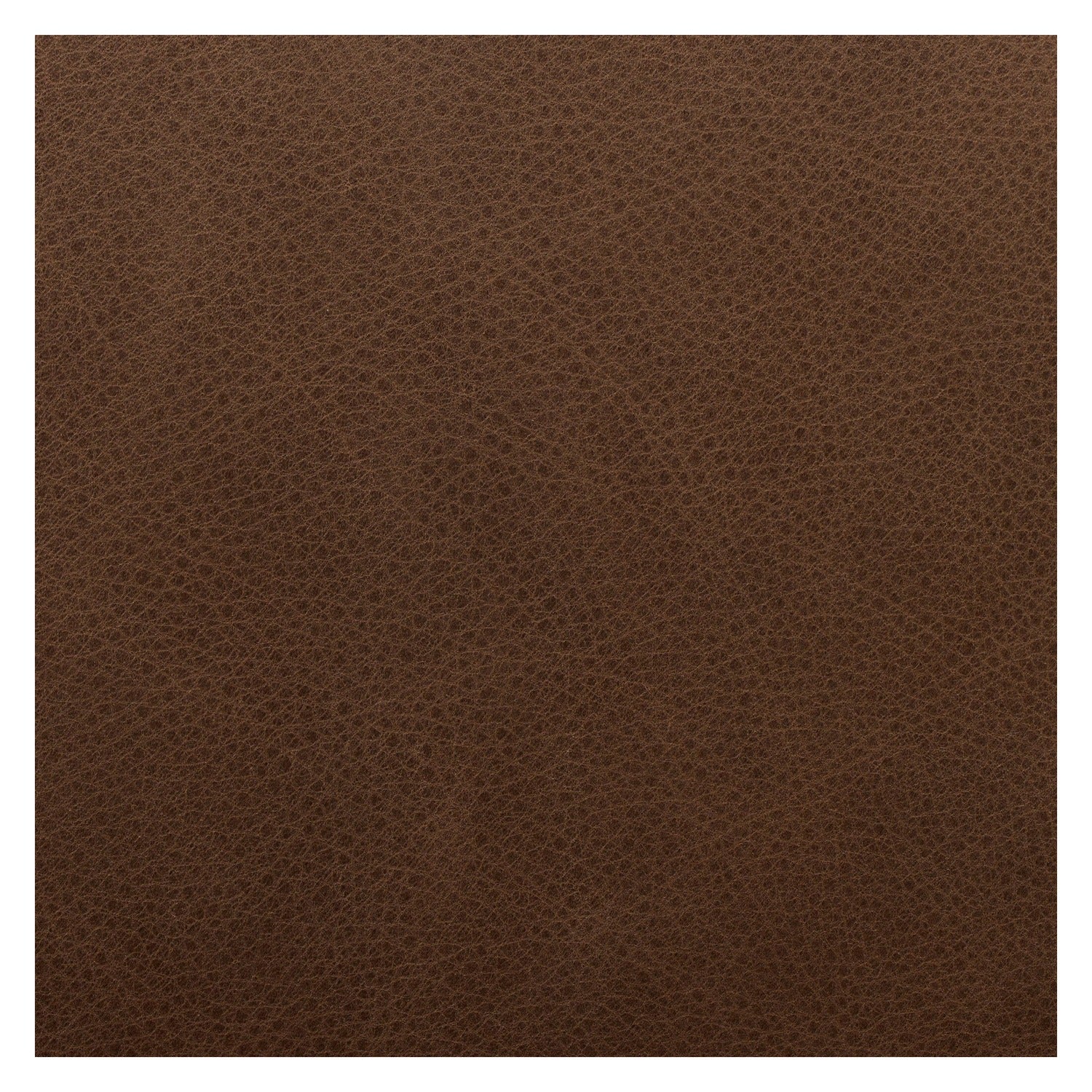 Four Hands Woltz Palermo Cigar Dining Chair on drifted oak tripod, close-up detail of leather, view 3