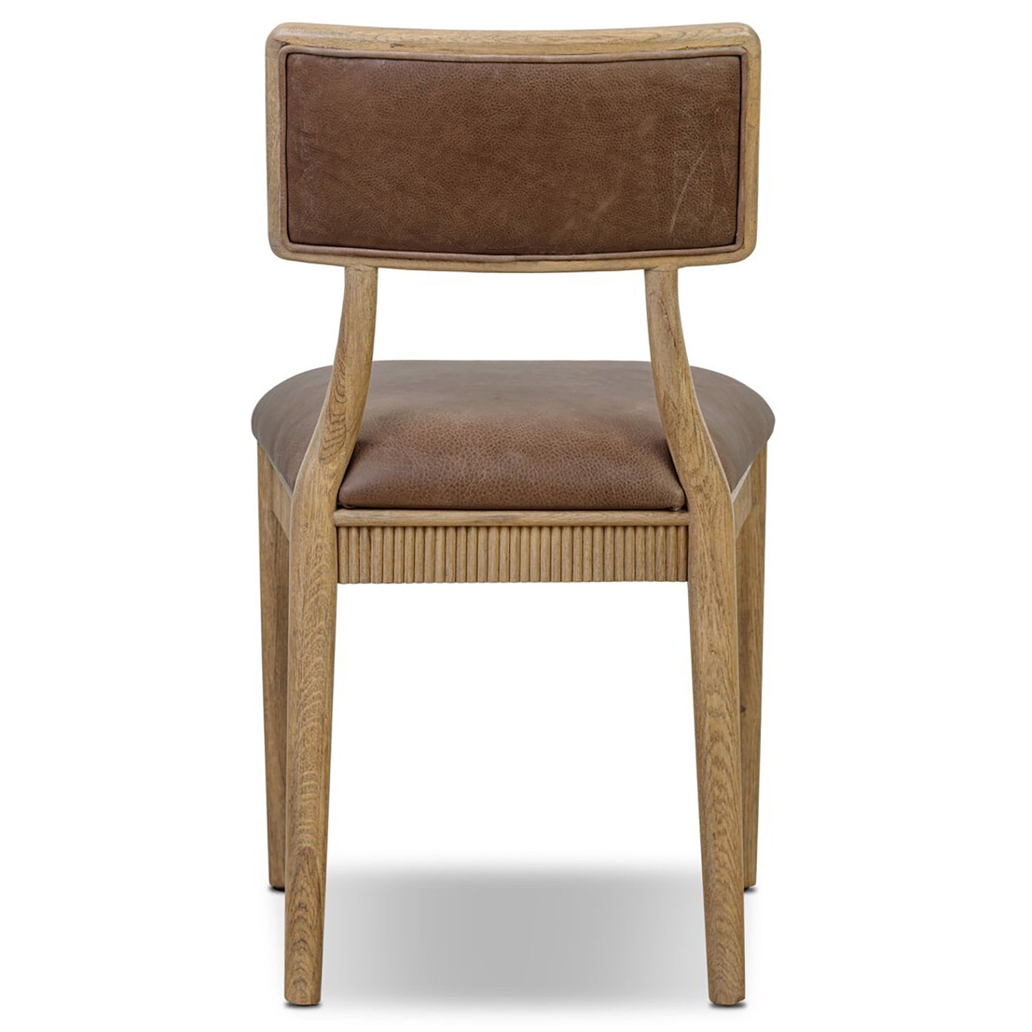 Four Hands Burkhart Leather Dining Chair Set of 2
