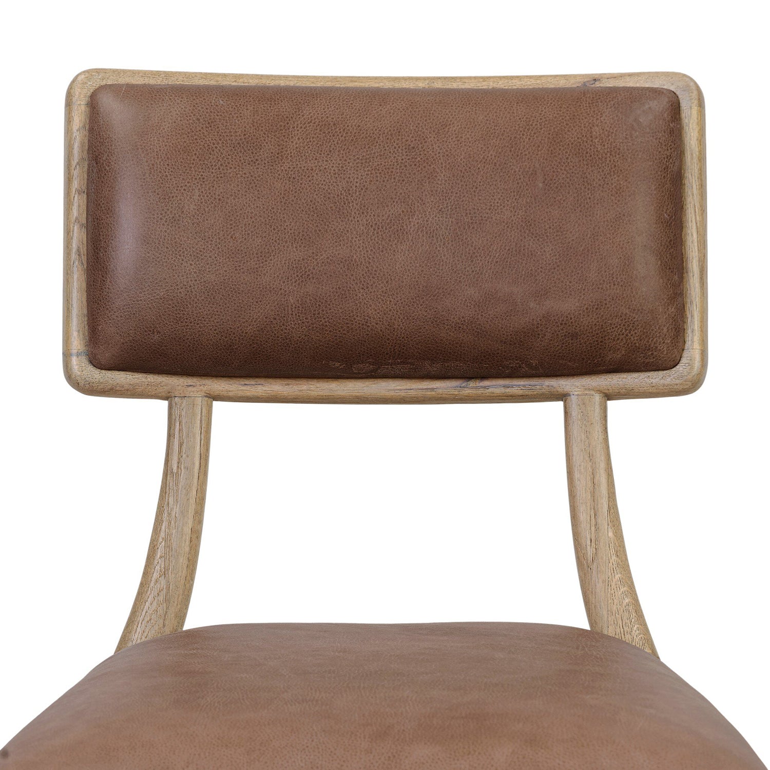 Four Hands Burkhart Leather Dining Chair Set of 2