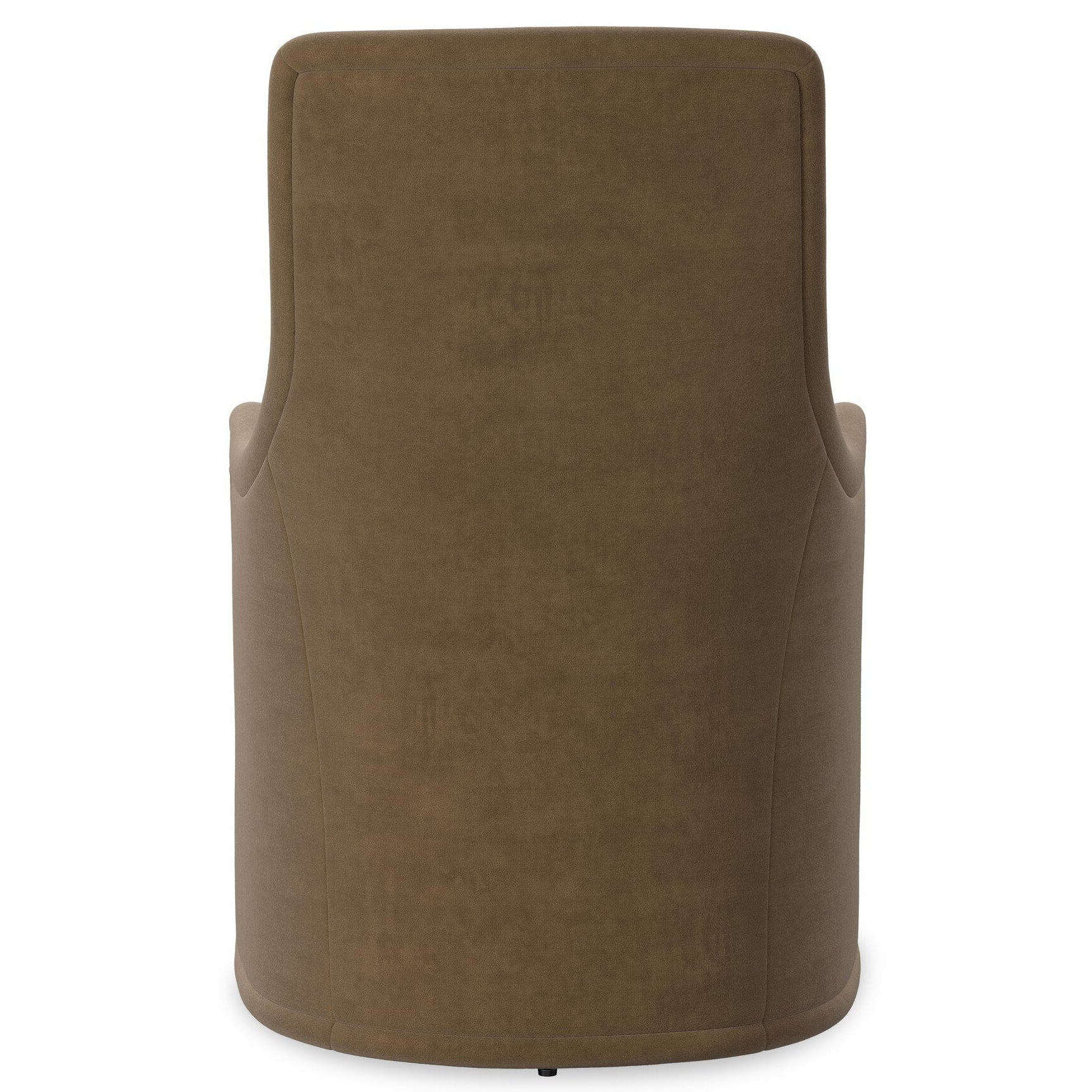 Four Hands Blaire Monte Mushroom Dining Chair — back view