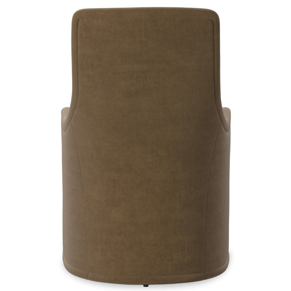 Four Hands Blaire Monte Mushroom Dining Chair — back view