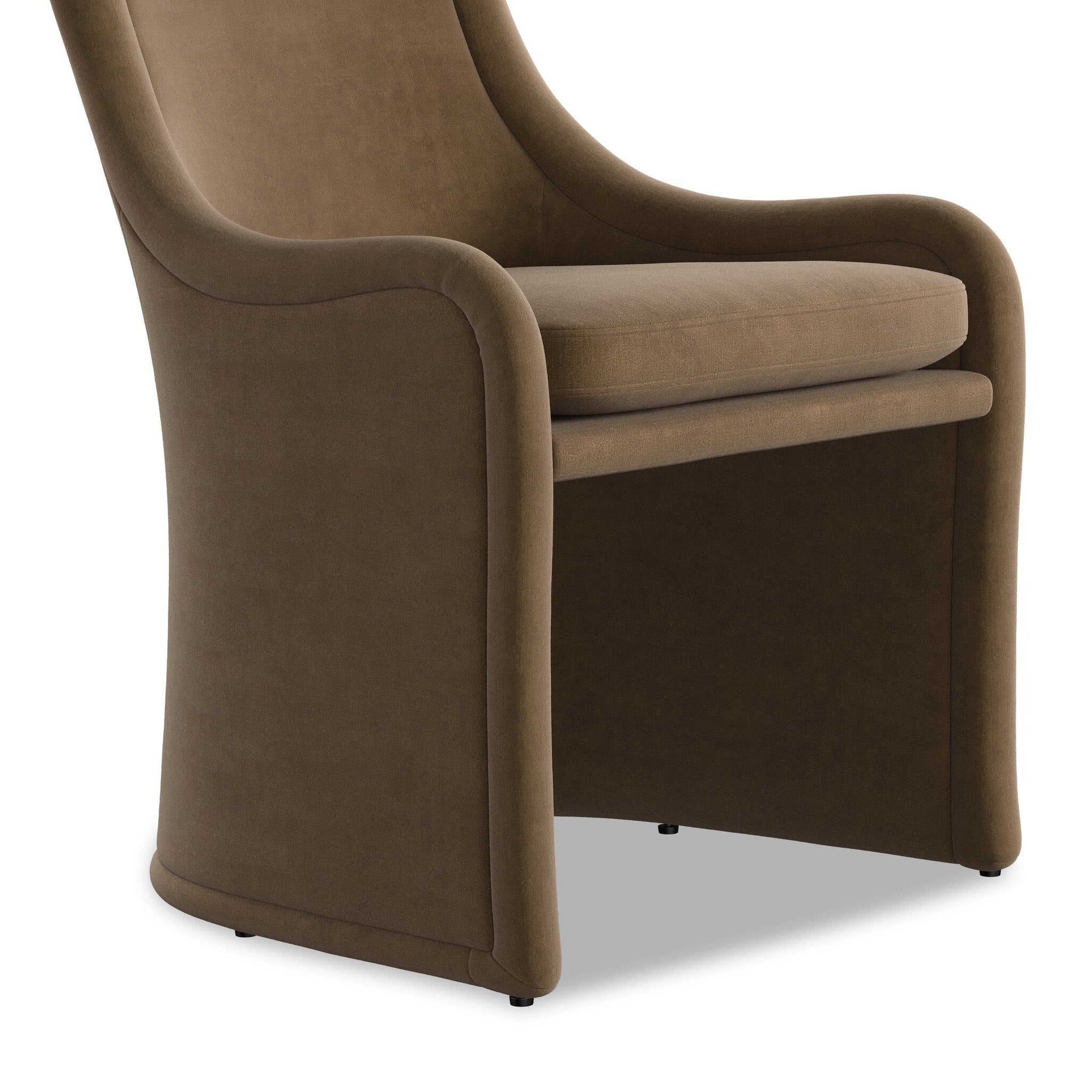 Four Hands Blaire Monte Mushroom Dining Chair — construction detail