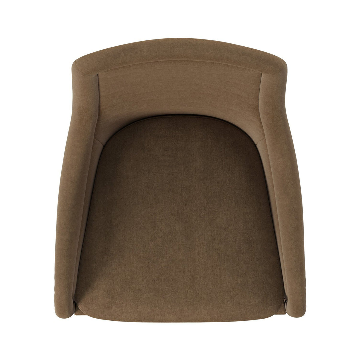 Four Hands Blaire Monte Mushroom Dining Chair — top-down view