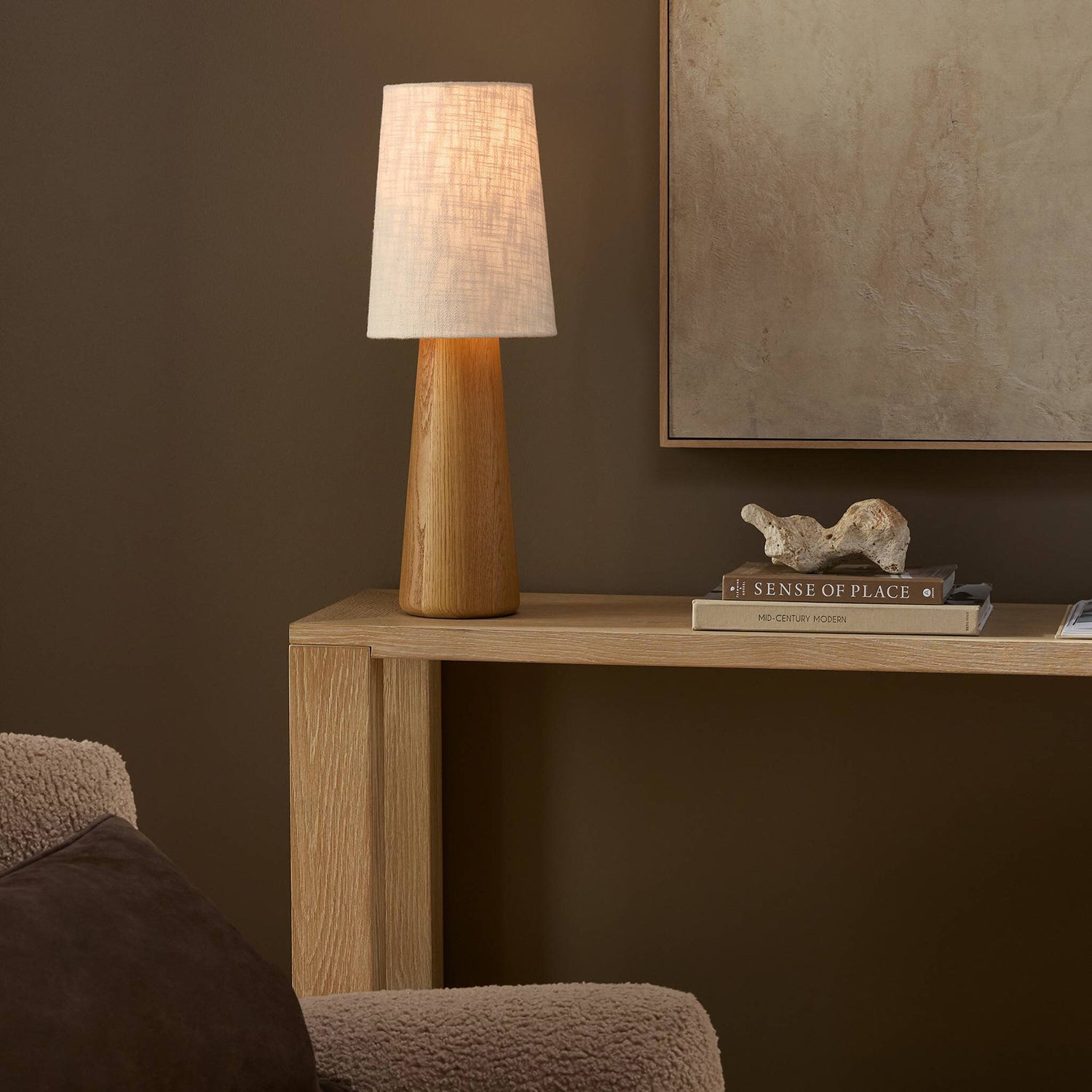 Four Hands Nora Drum Table Lamp
