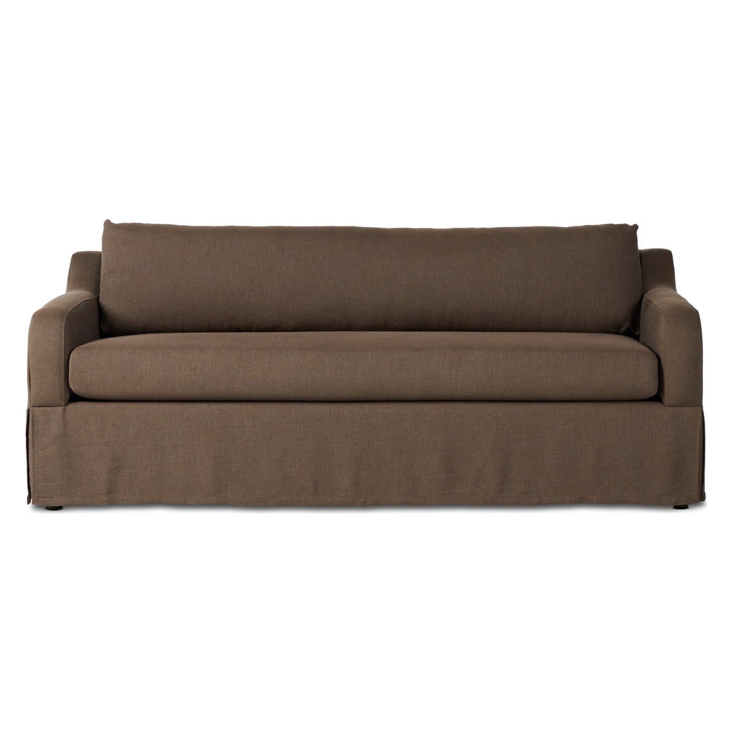 Four Hands Ulla Savoy Coffee Sleeper Sofa 82in, front view as sofa
