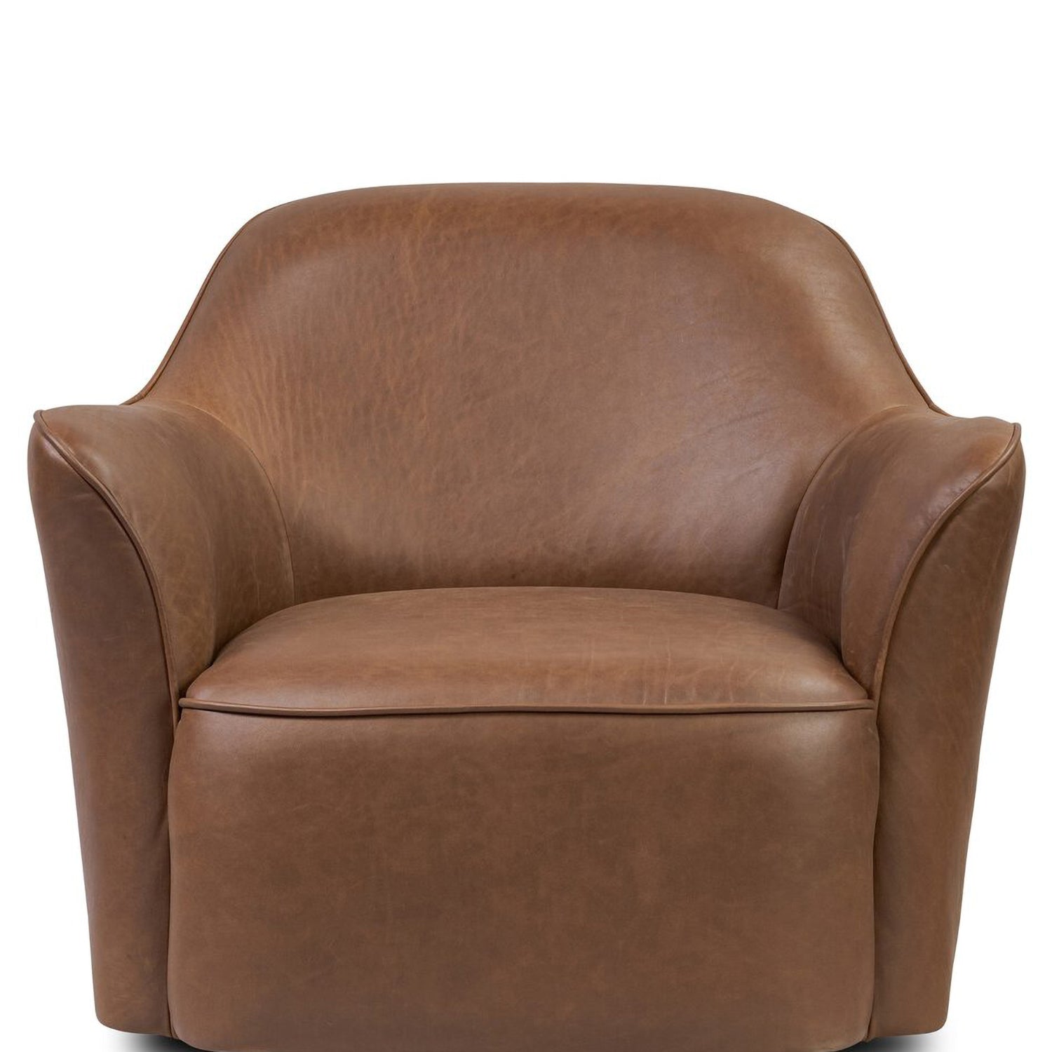 Four Hands Bethany Leather Swivel Chair