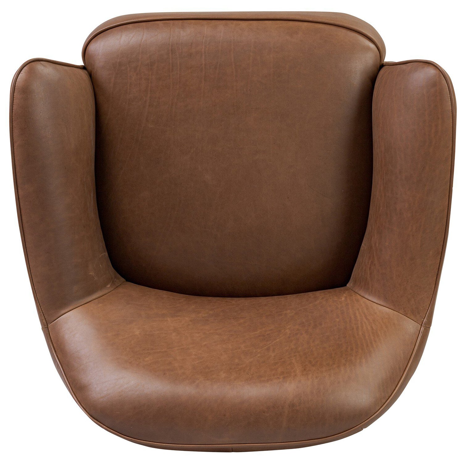Four Hands Bethany Leather Swivel Chair