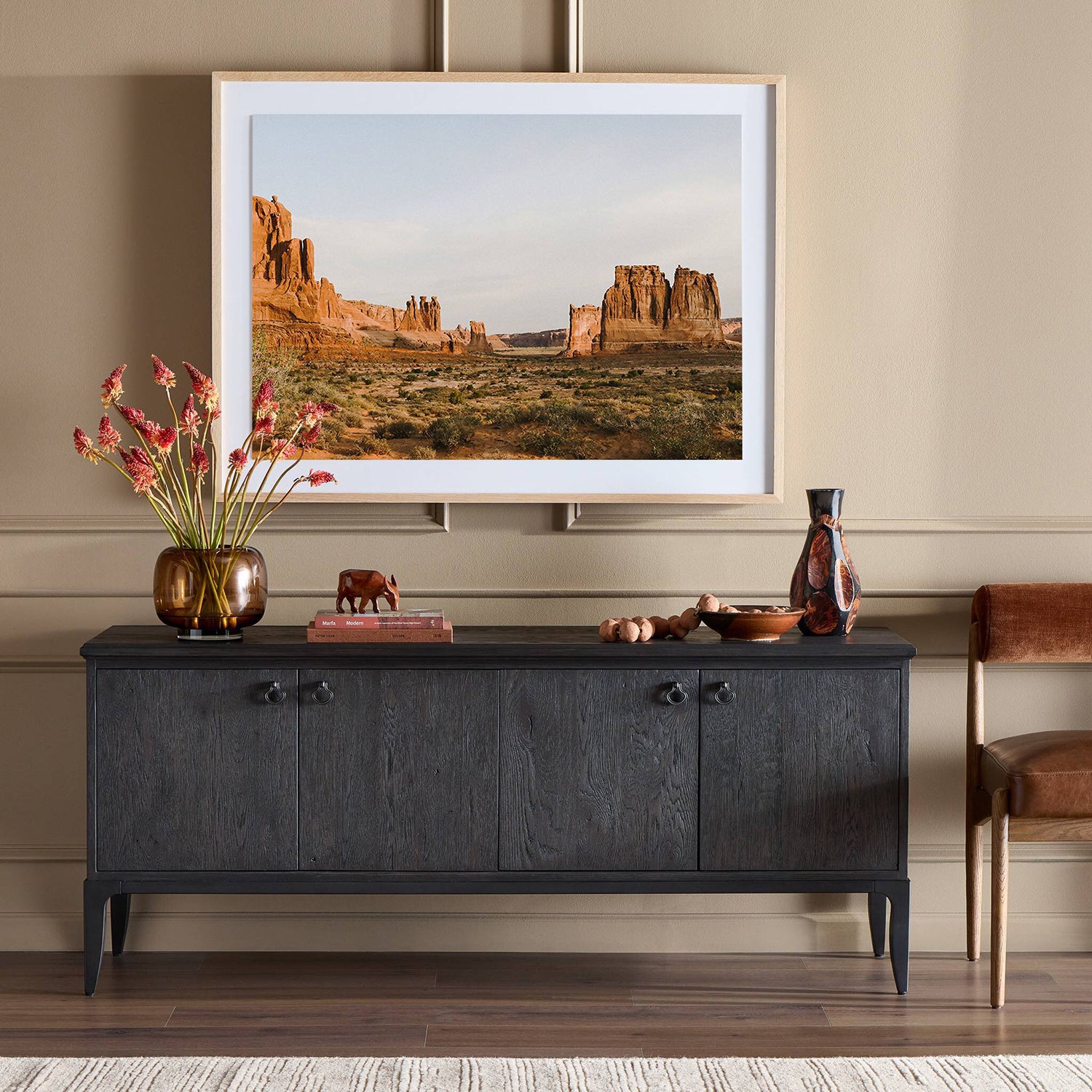 Four Hands Alden Media Console