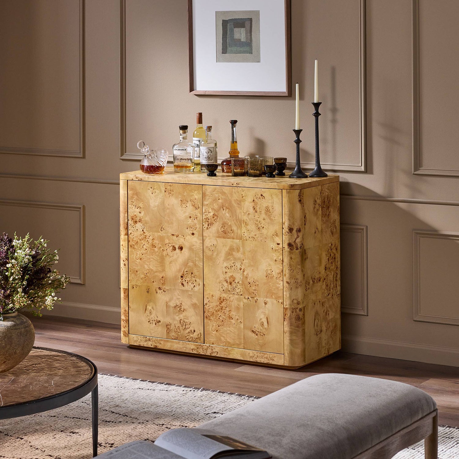 Four Hands Mullins Small Cabinet