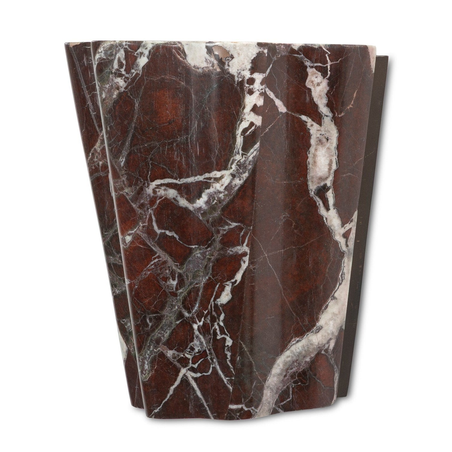 Four Hands Astra Red Italian Marble Wall Sconce full product view