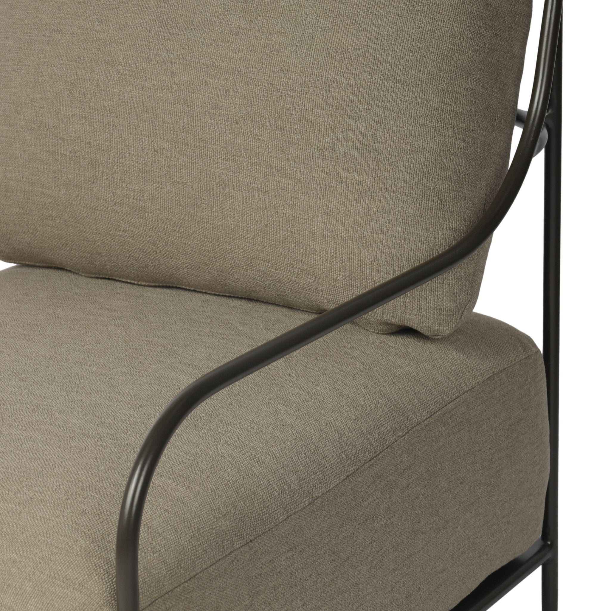 Four Hands Segovia Alessi Fawn Outdoor Chair — Aluminum