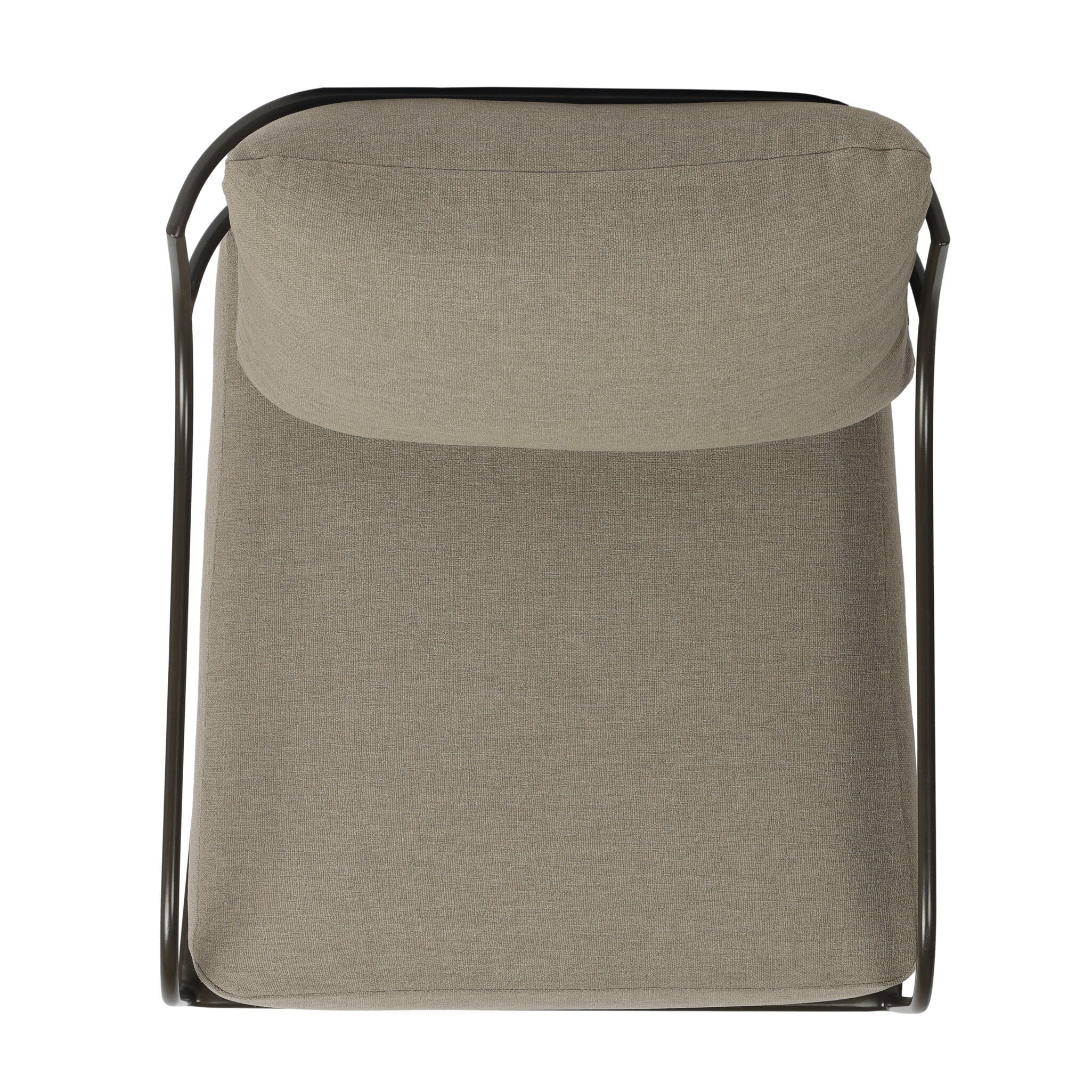 Four Hands Segovia Alessi Fawn Outdoor Chair top-down view