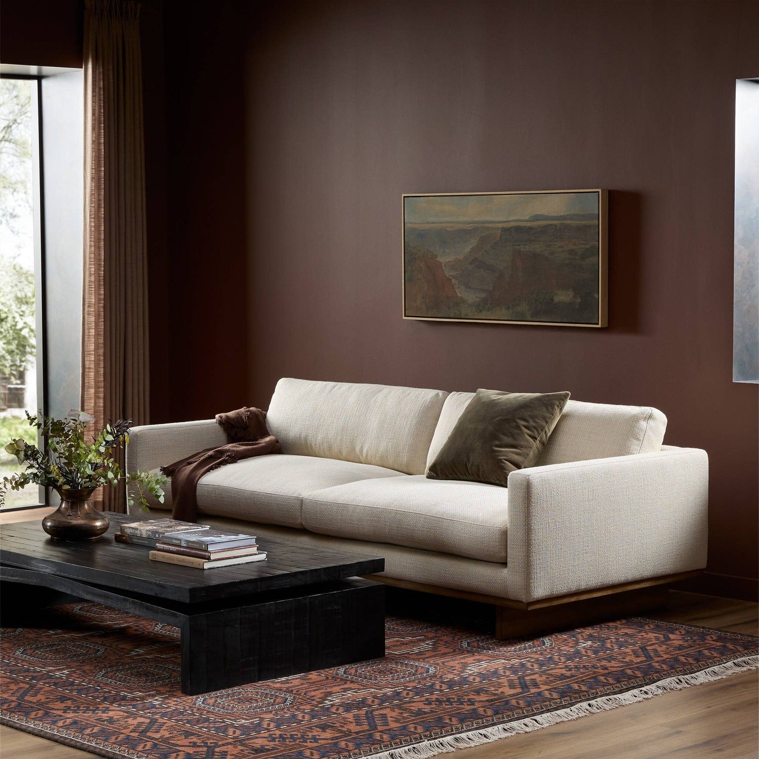 Four Hands Everly Irving Taupe Sofa