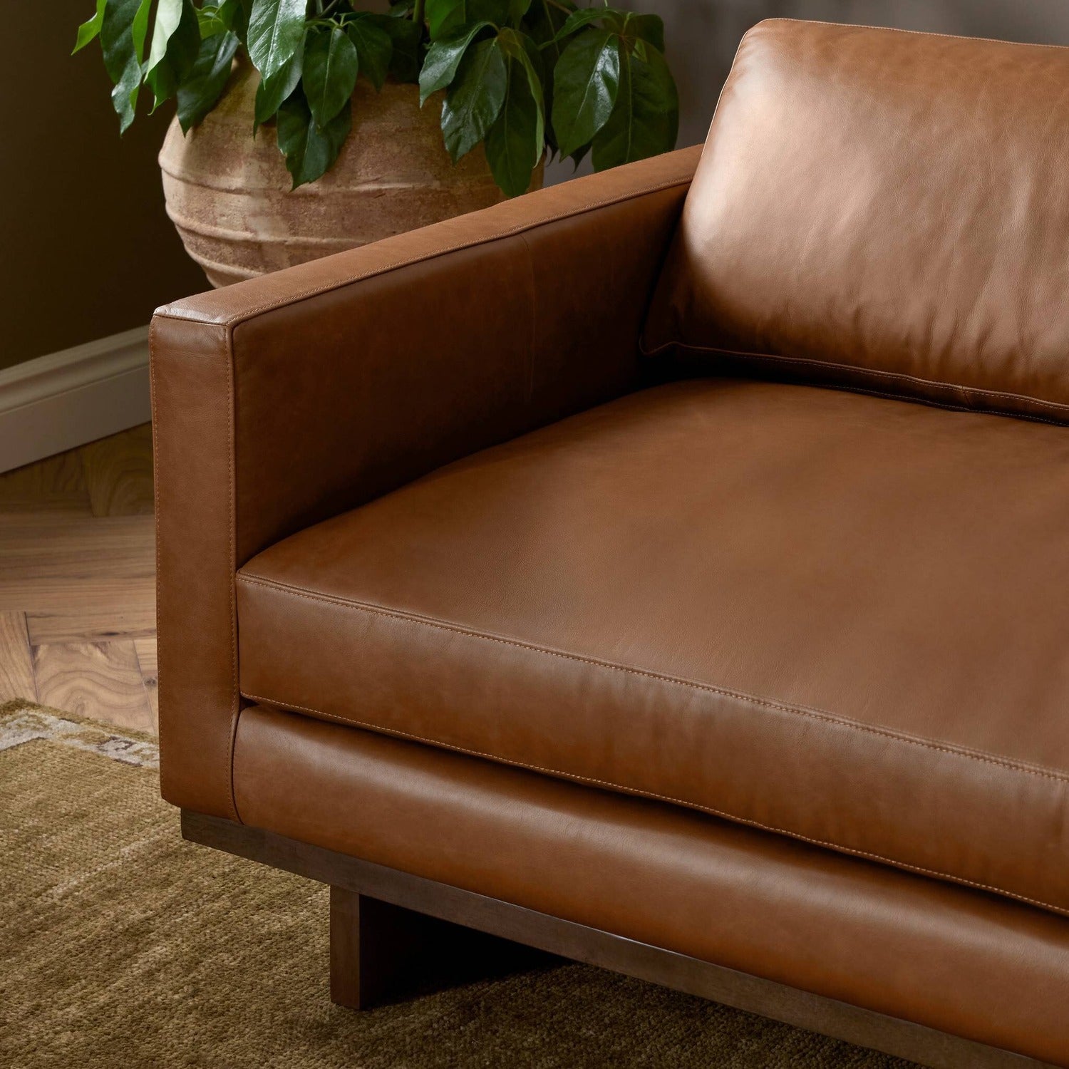 Four Hands Everly Sonoma Chestnut Sofa