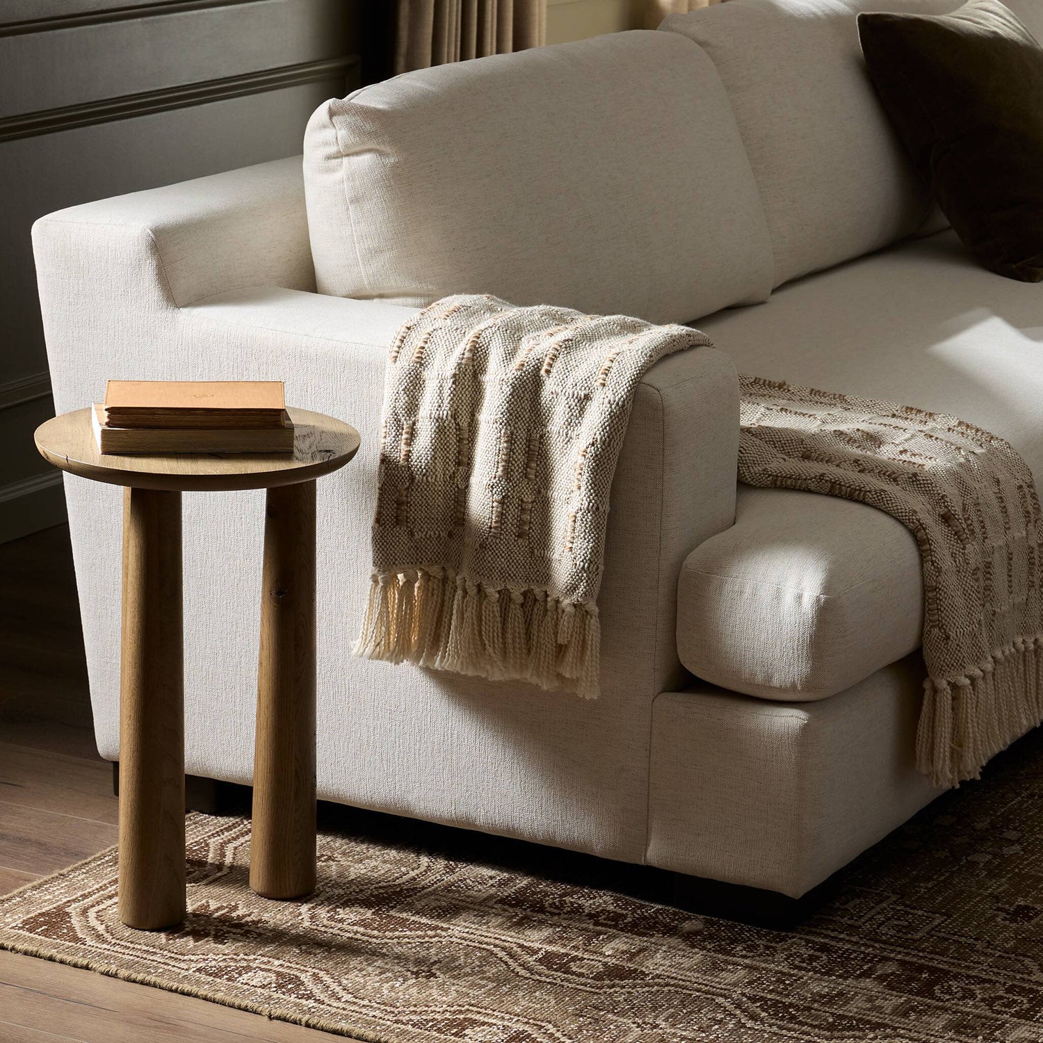 Four Hands Crispin 3 Piece Sectional Sofa