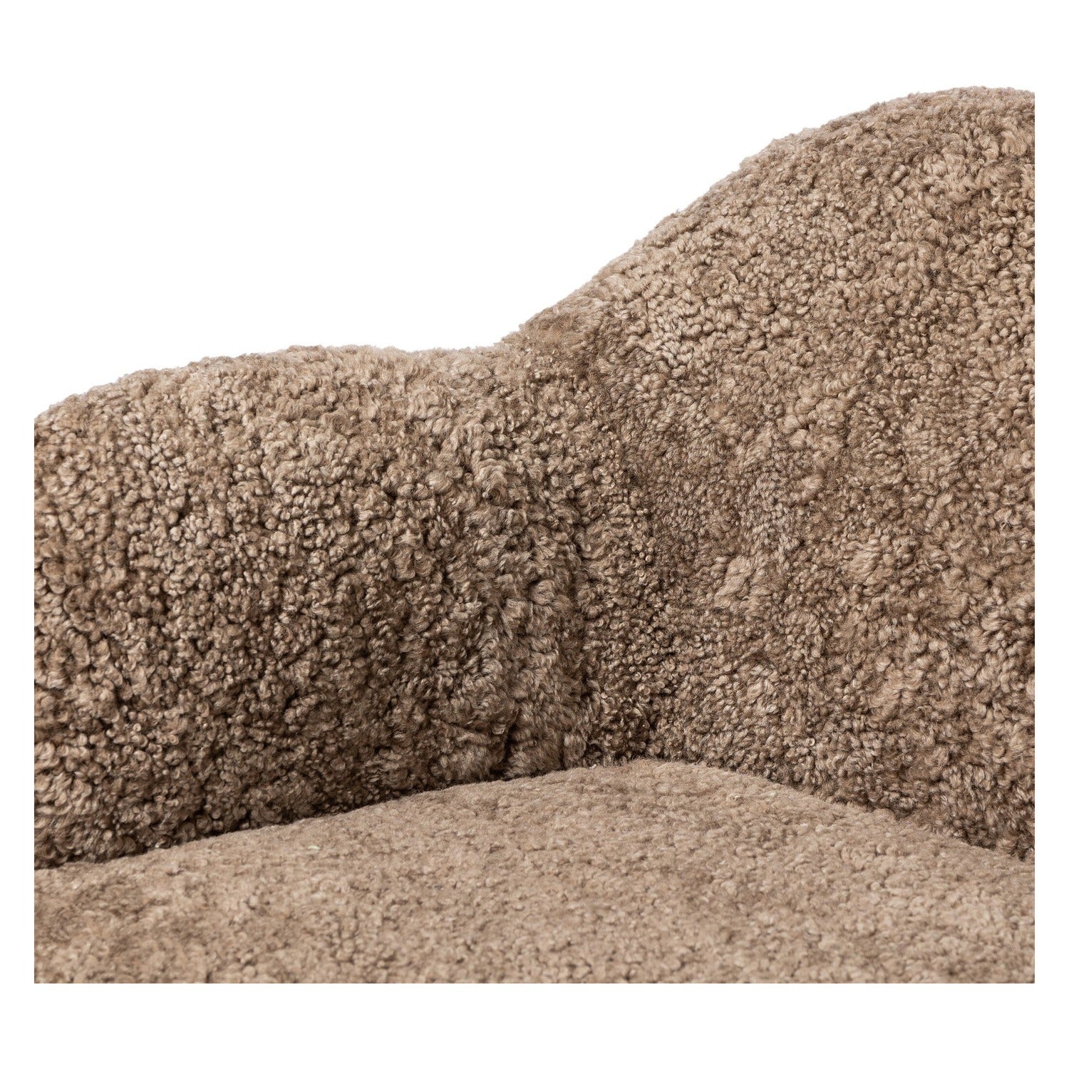 Four Hands Julius Taupe Shearling Sofa