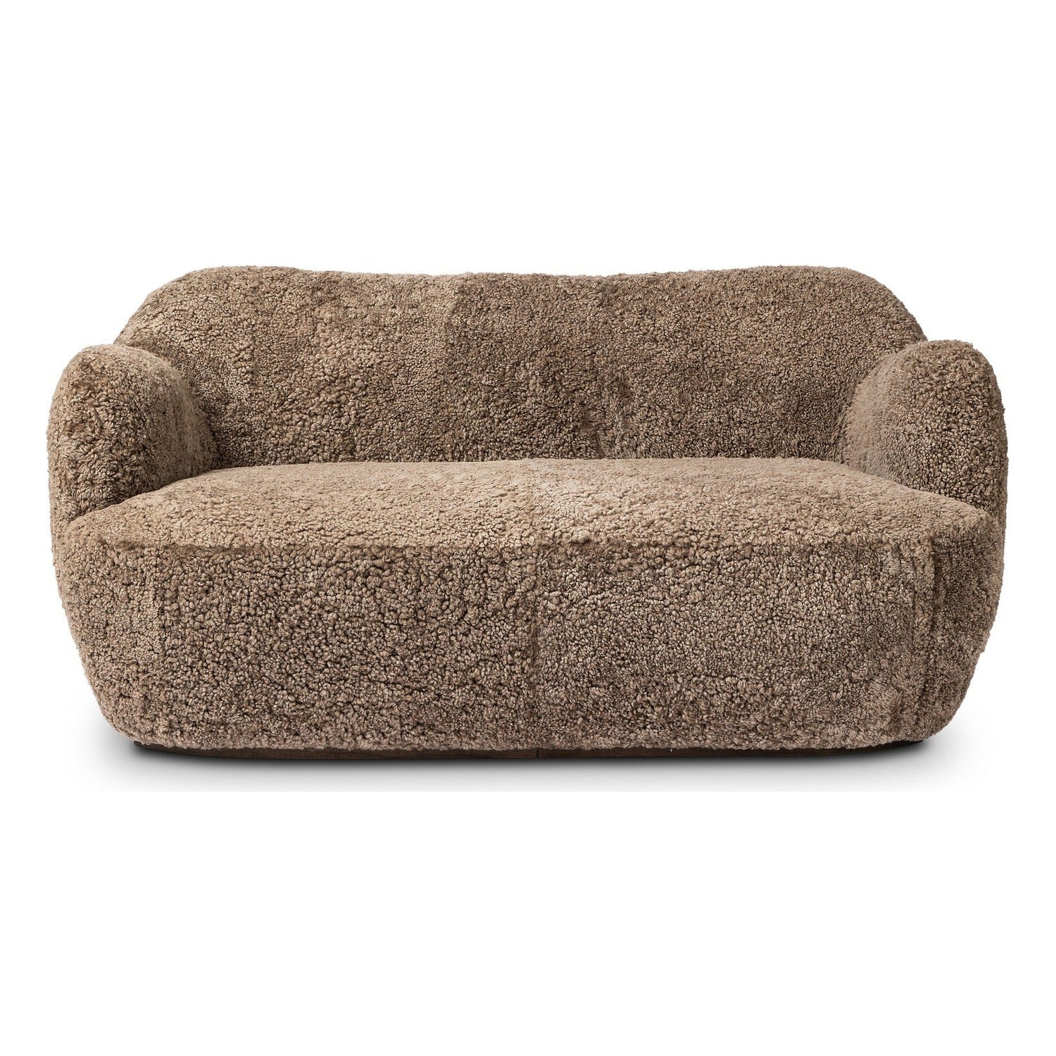 Four Hands Julius Taupe Shearling Sofa