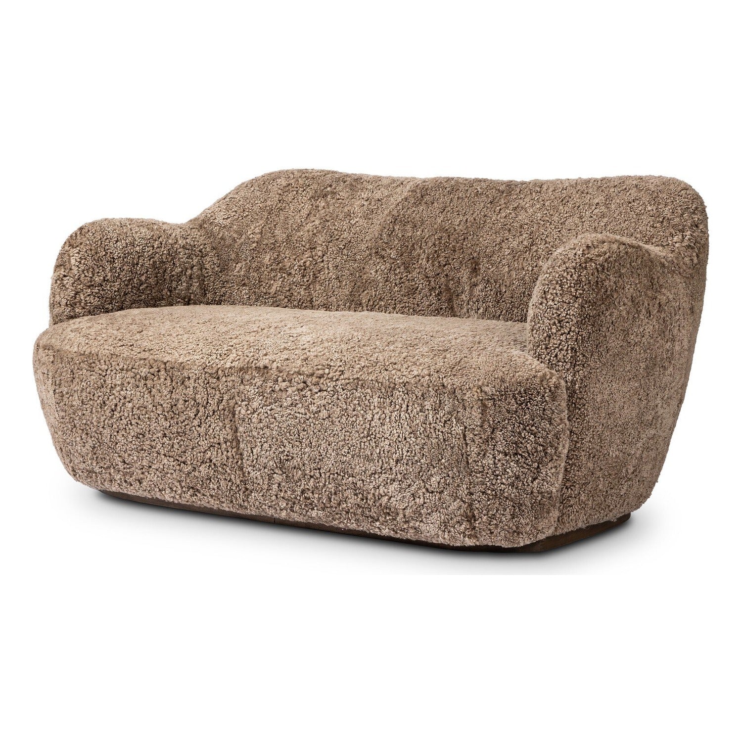Four Hands Julius Taupe Shearling Sofa