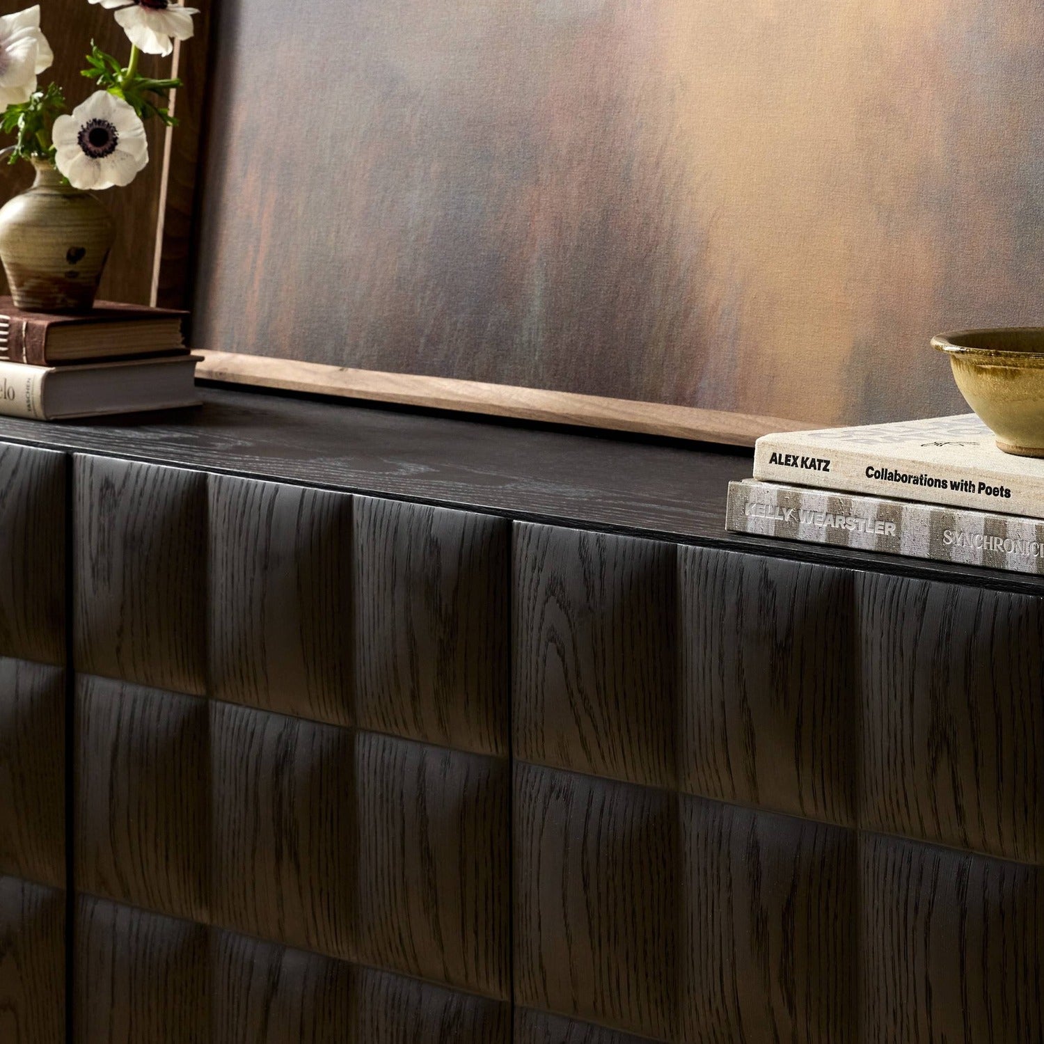 Four Hands Swell Dry Black Media Console