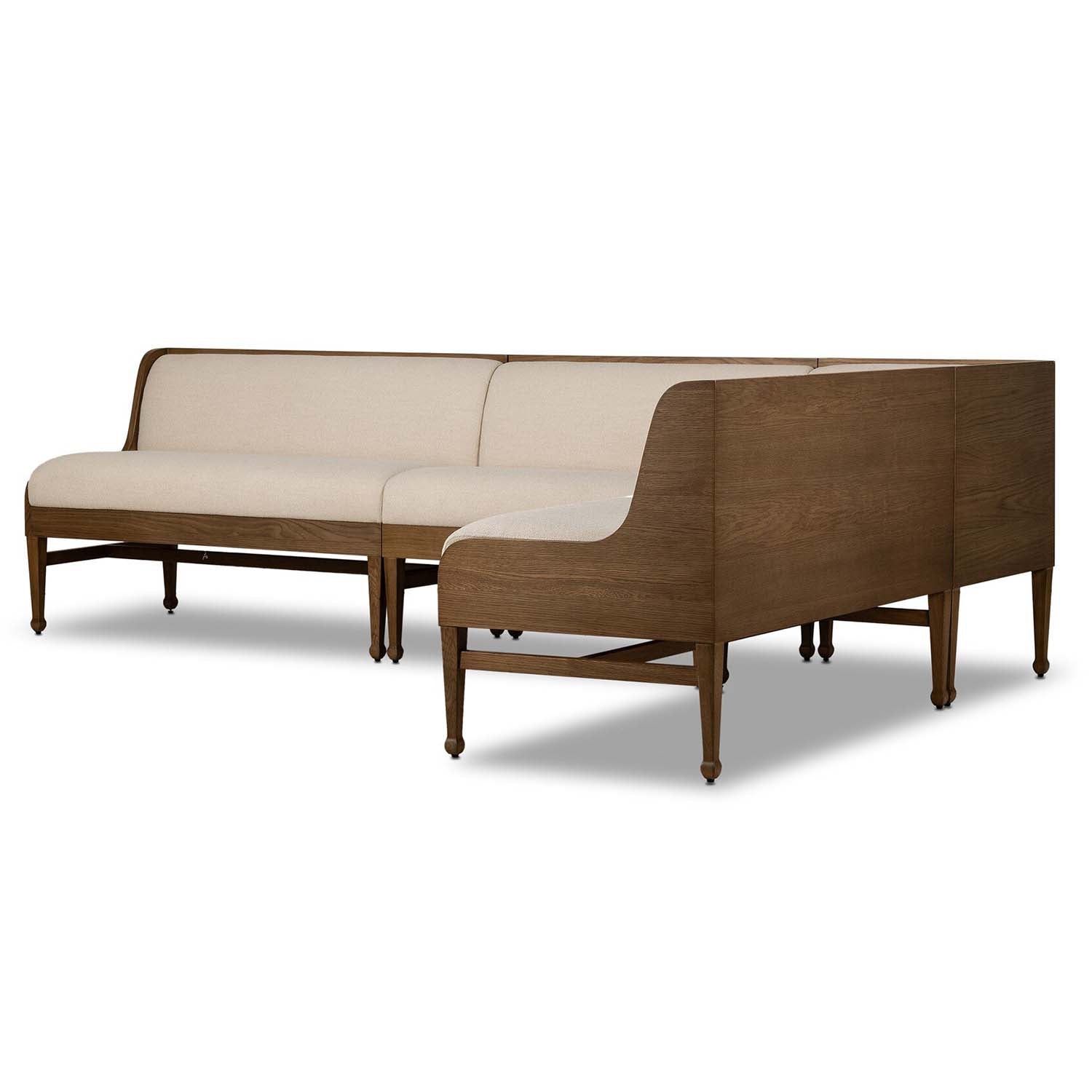 Four Hands Priscilla 113in Dining Banquette