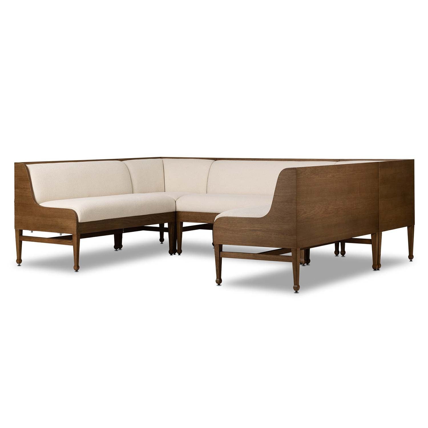 Four Hands Priscilla U Shape Dining Banquette