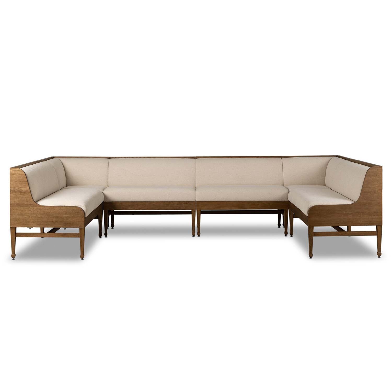 Four Hands Priscilla U Shape Dining Banquette
