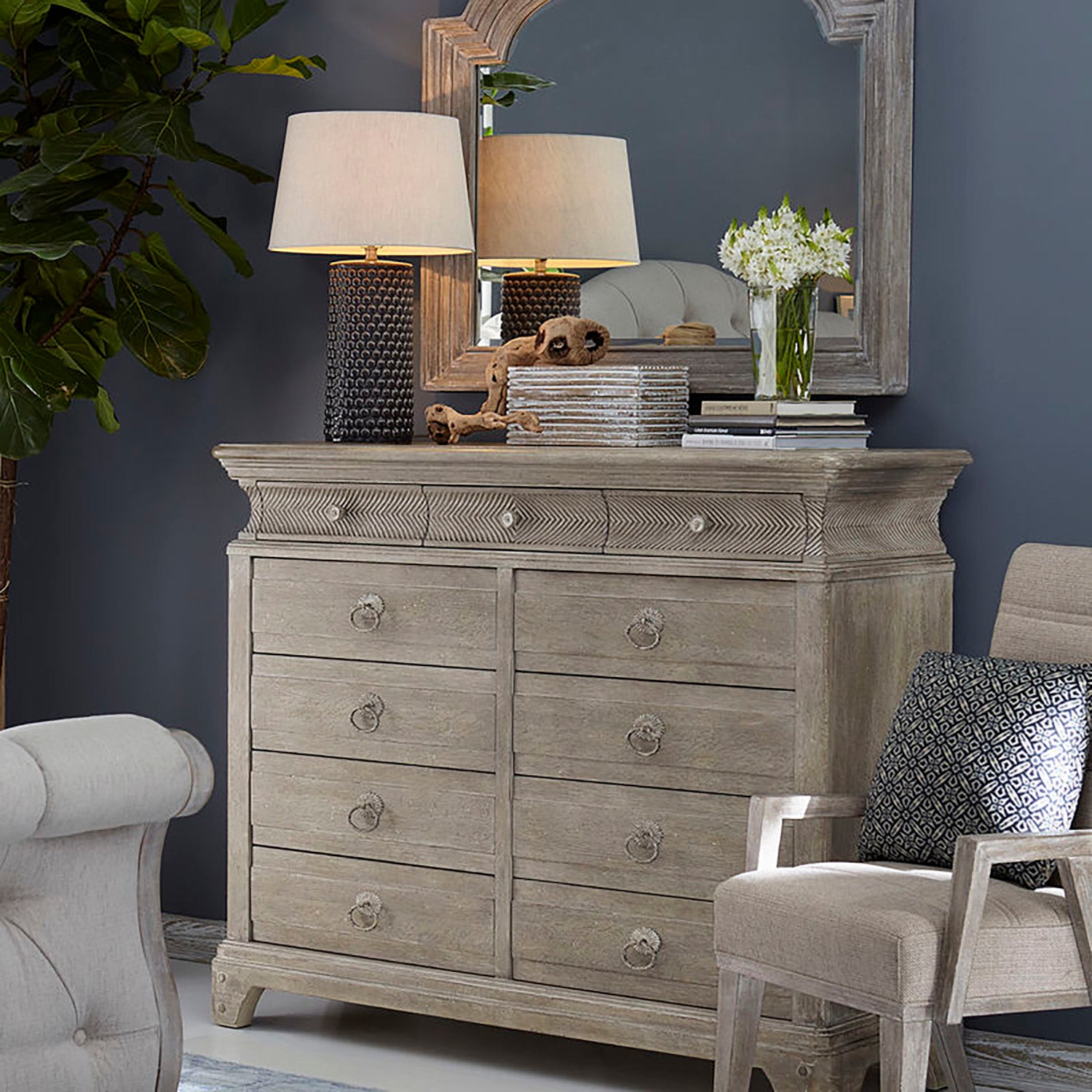 A.R.T. Furniture Summer Creek Light Natural Keepers Dresser