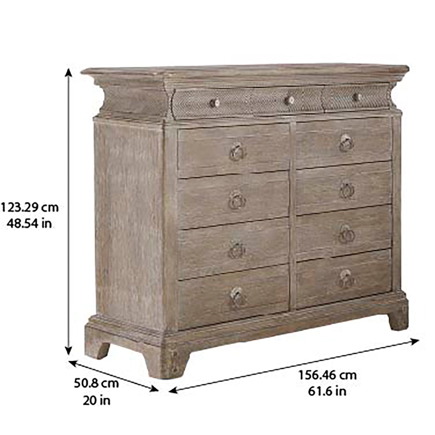 A.R.T. Furniture Summer Creek Light Natural Keepers Dresser