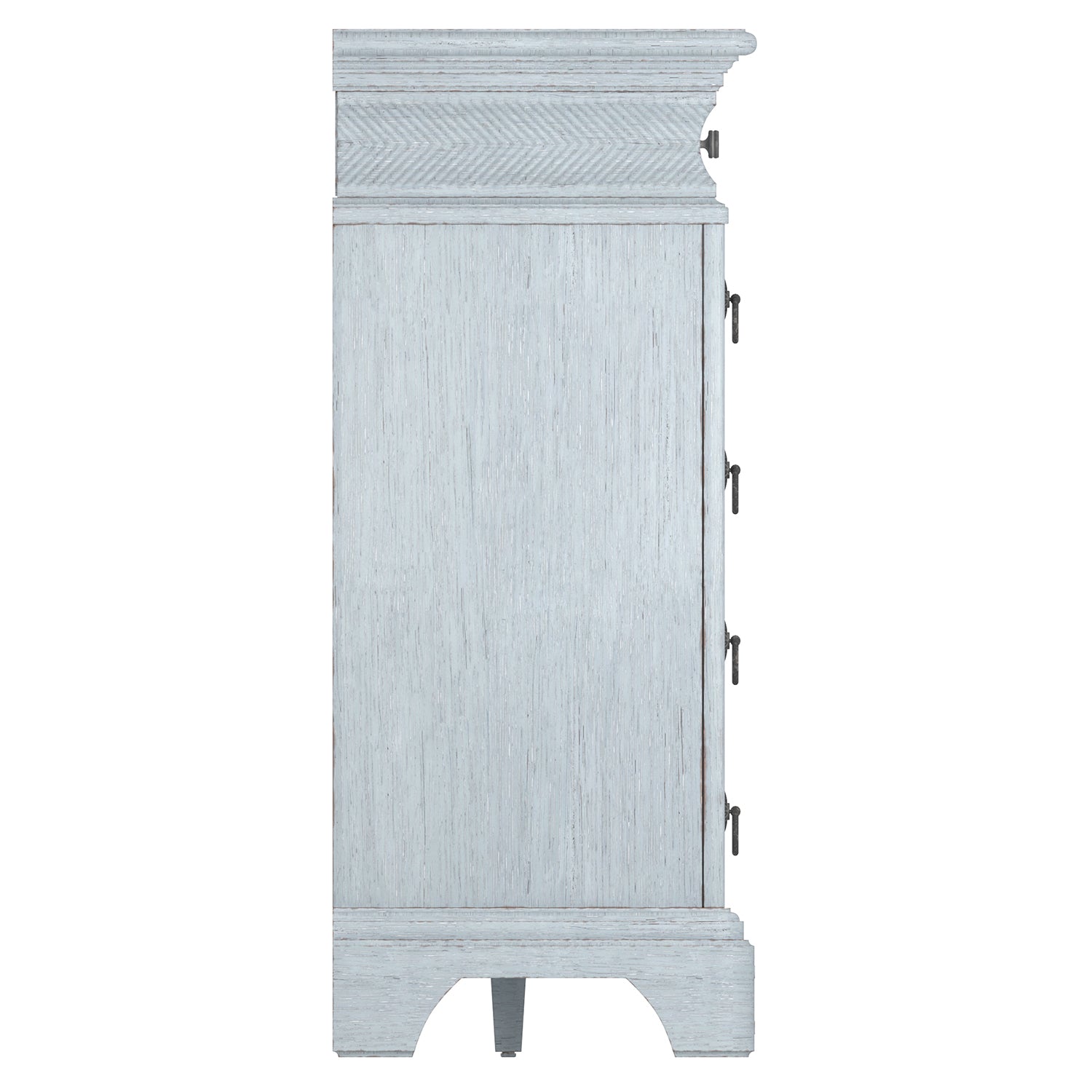 A.R.T. Furniture Summer Creek Light Shutter Blue Keepers Dresser